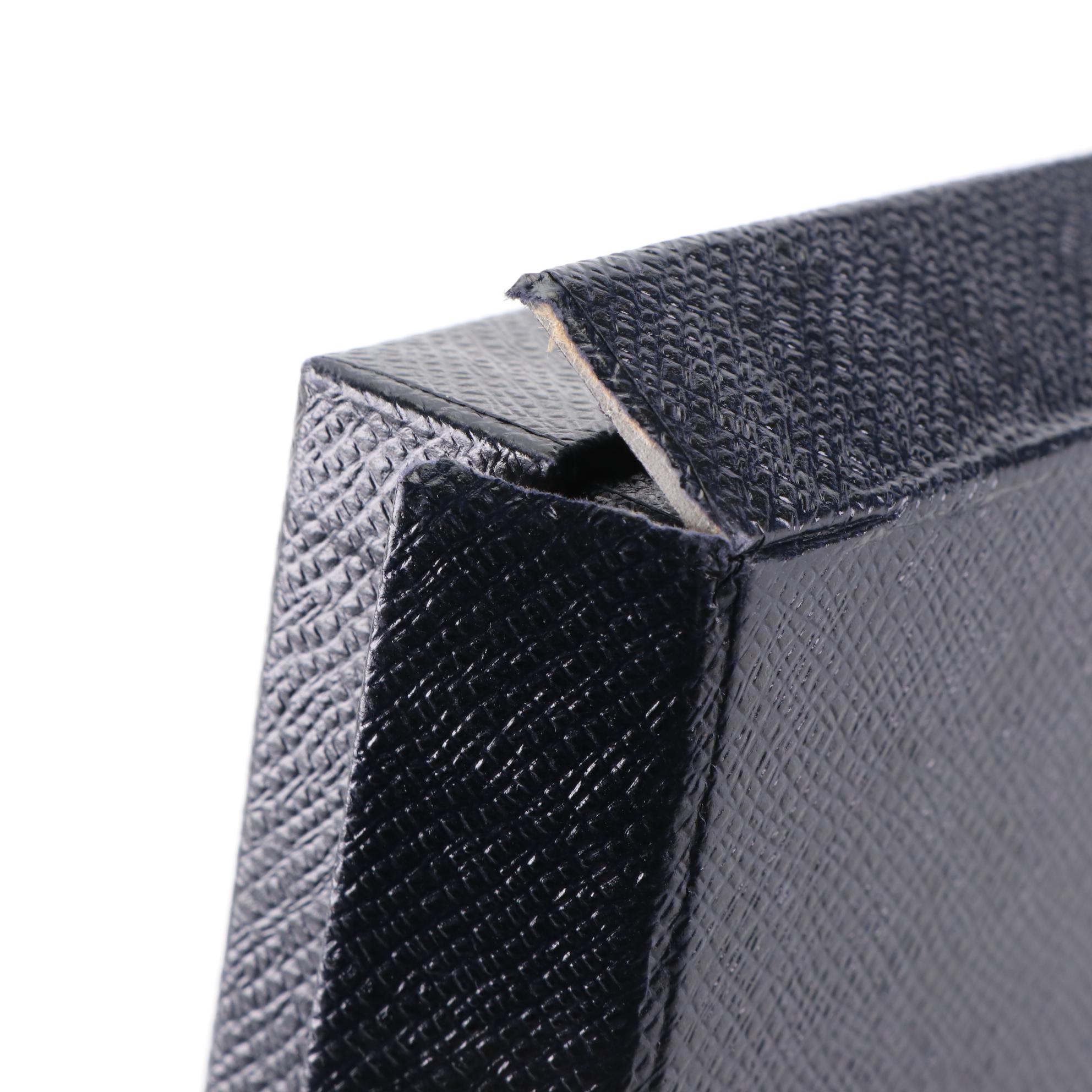 Prada Long Wallet in Saffiano Leather with Box