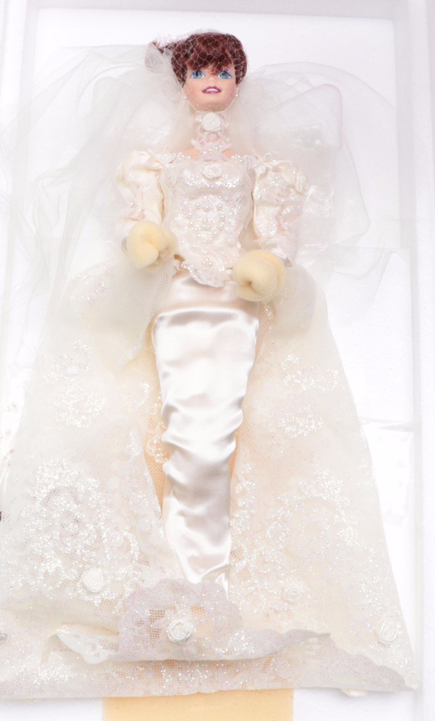 Mattel "Star Lily", "Blushing Orchid", and "Romantic Rose Bride" Barbie Dolls