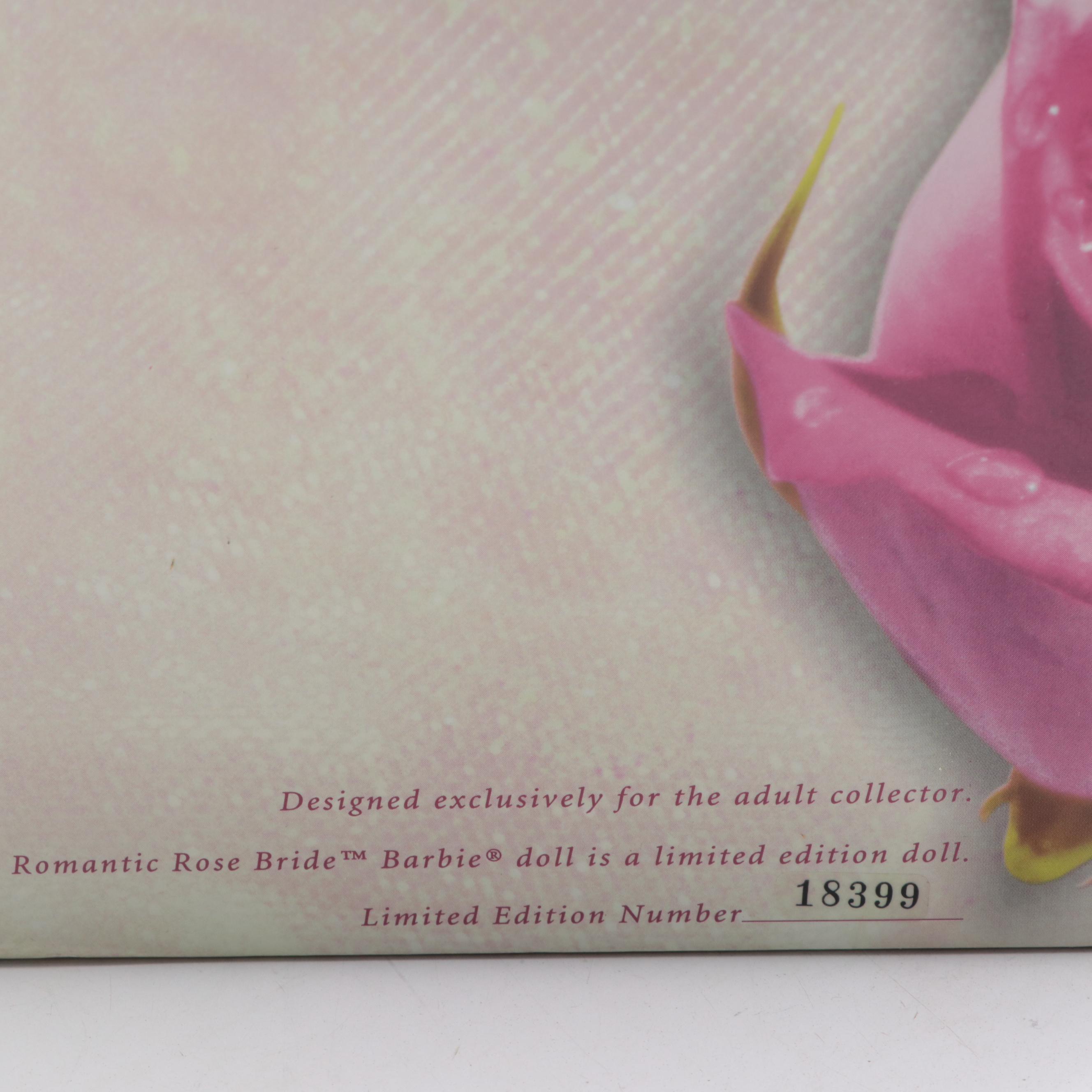 Mattel "Star Lily", "Blushing Orchid", and "Romantic Rose Bride" Barbie Dolls