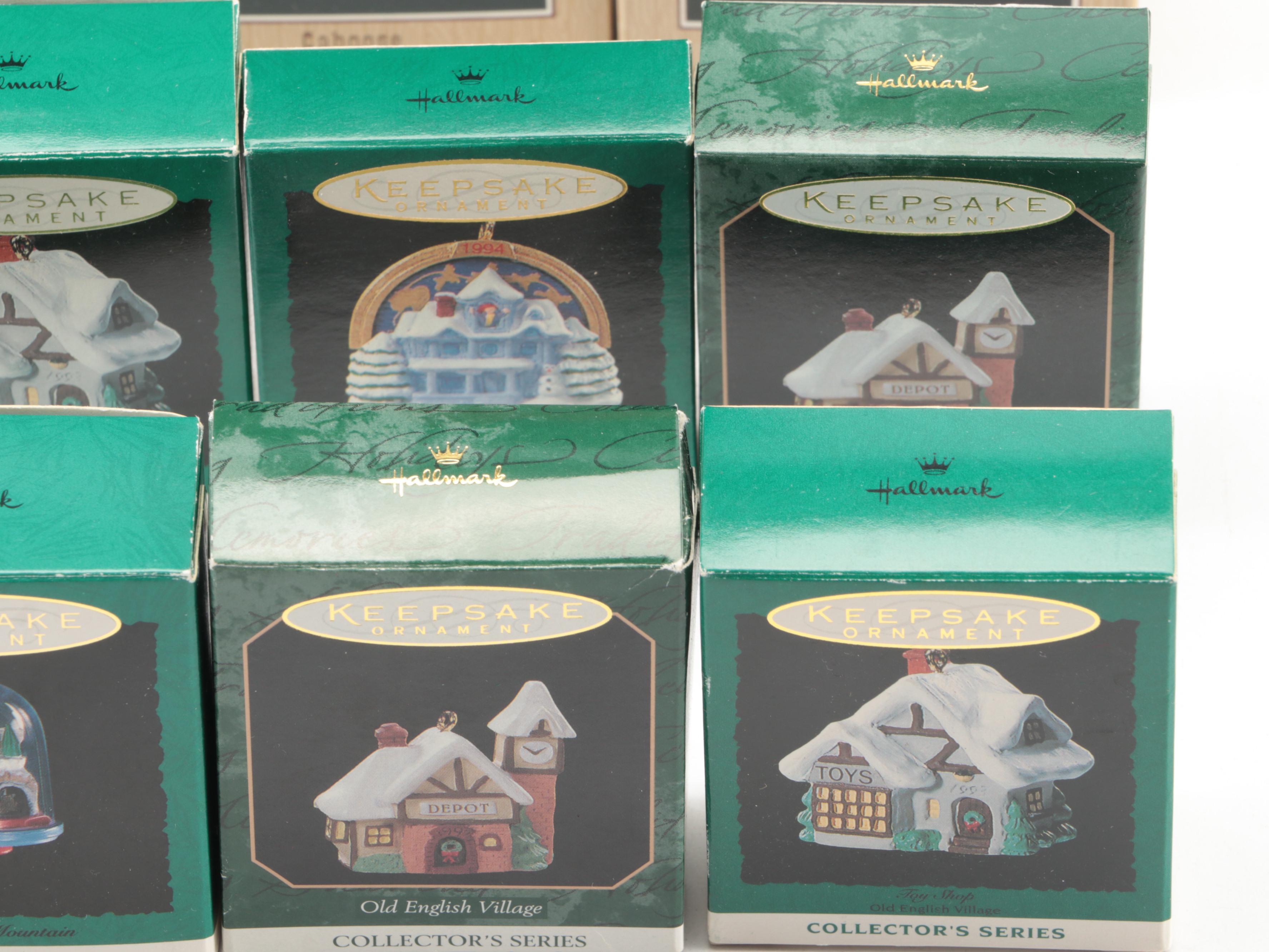 Hallmark Keepsake Christmas Ornaments, Holiday Express Miniature Tree Base, More