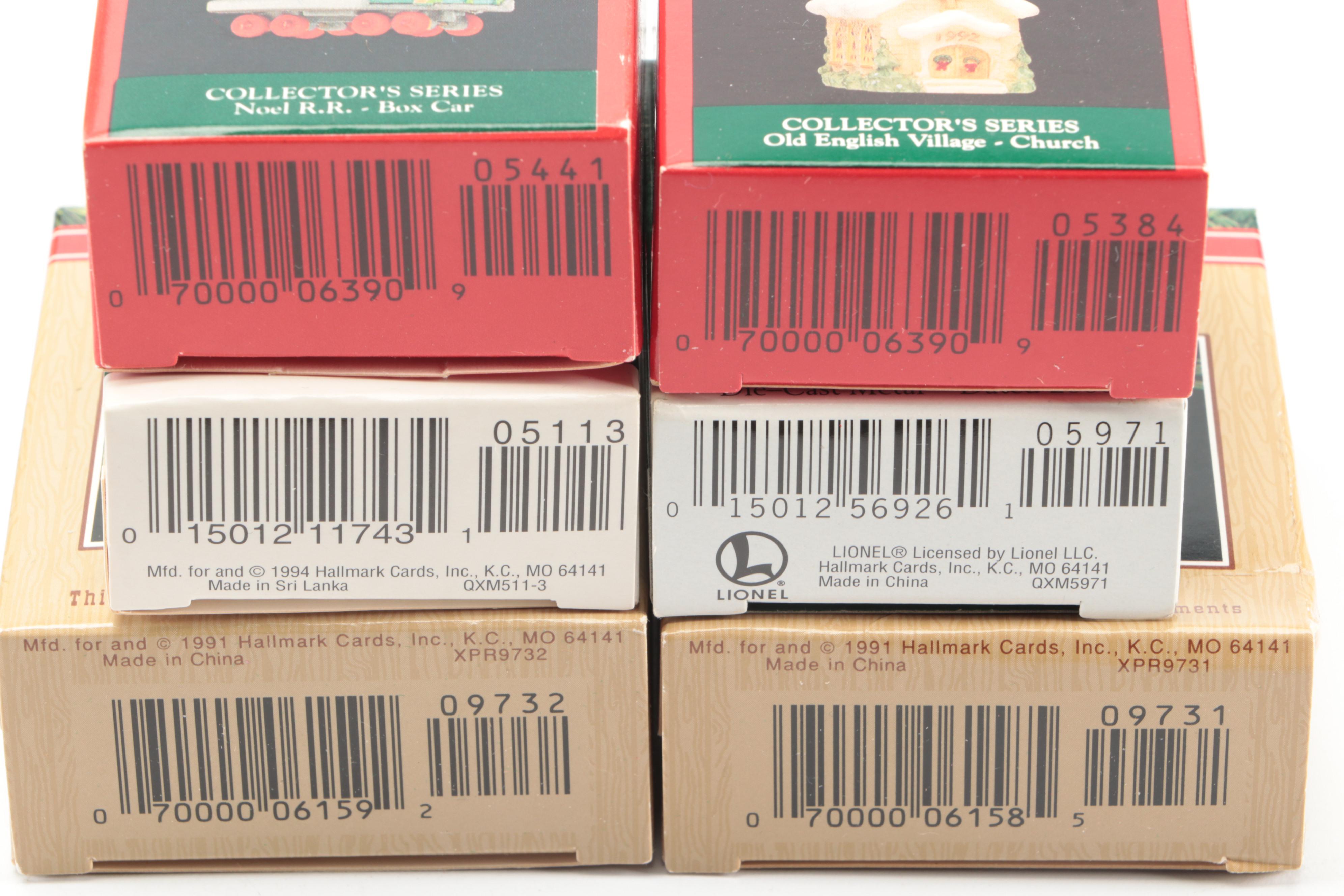 Hallmark Keepsake Christmas Ornaments, Holiday Express Miniature Tree Base, More