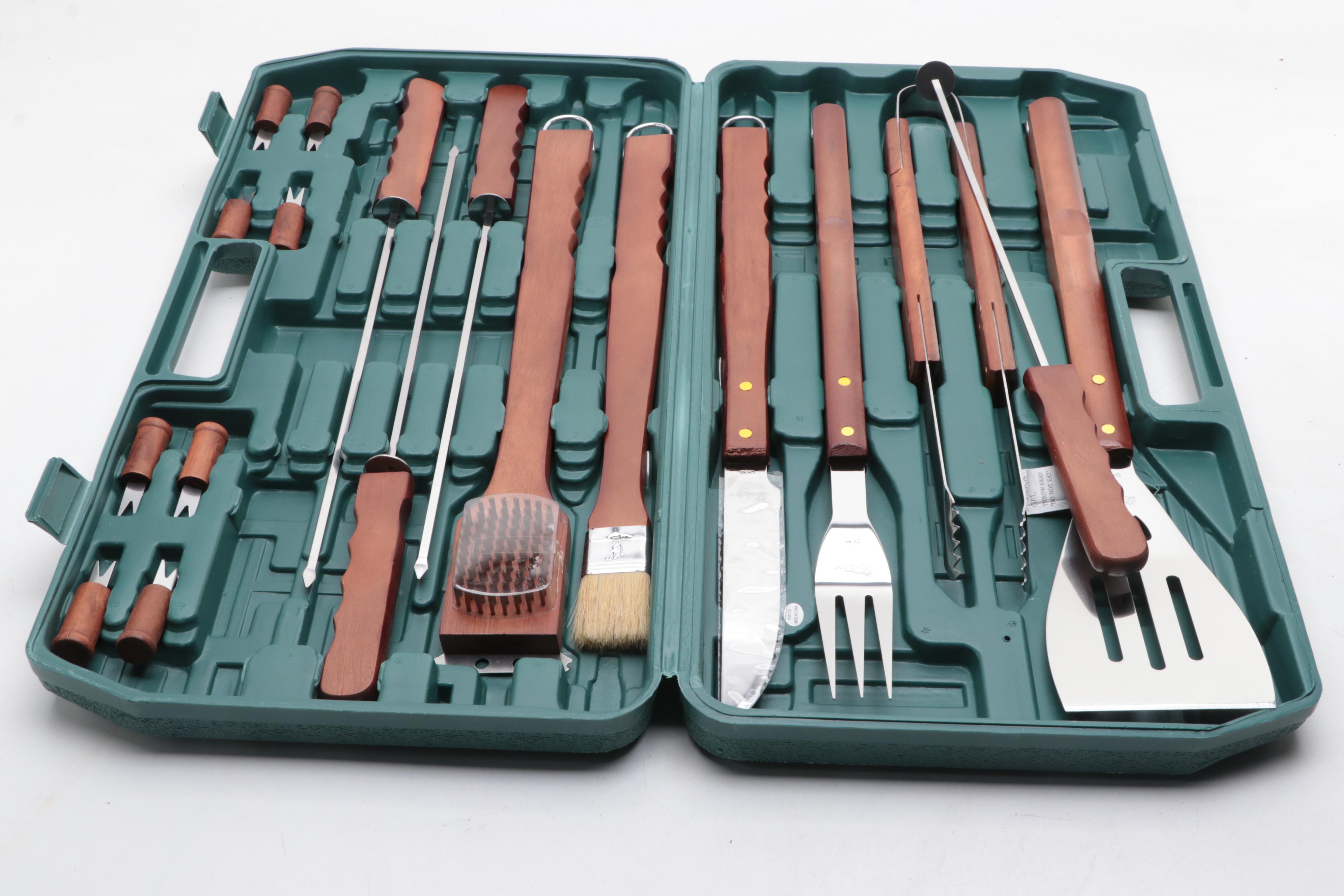 Emeril with Other Pots and Pans and BBQ Set