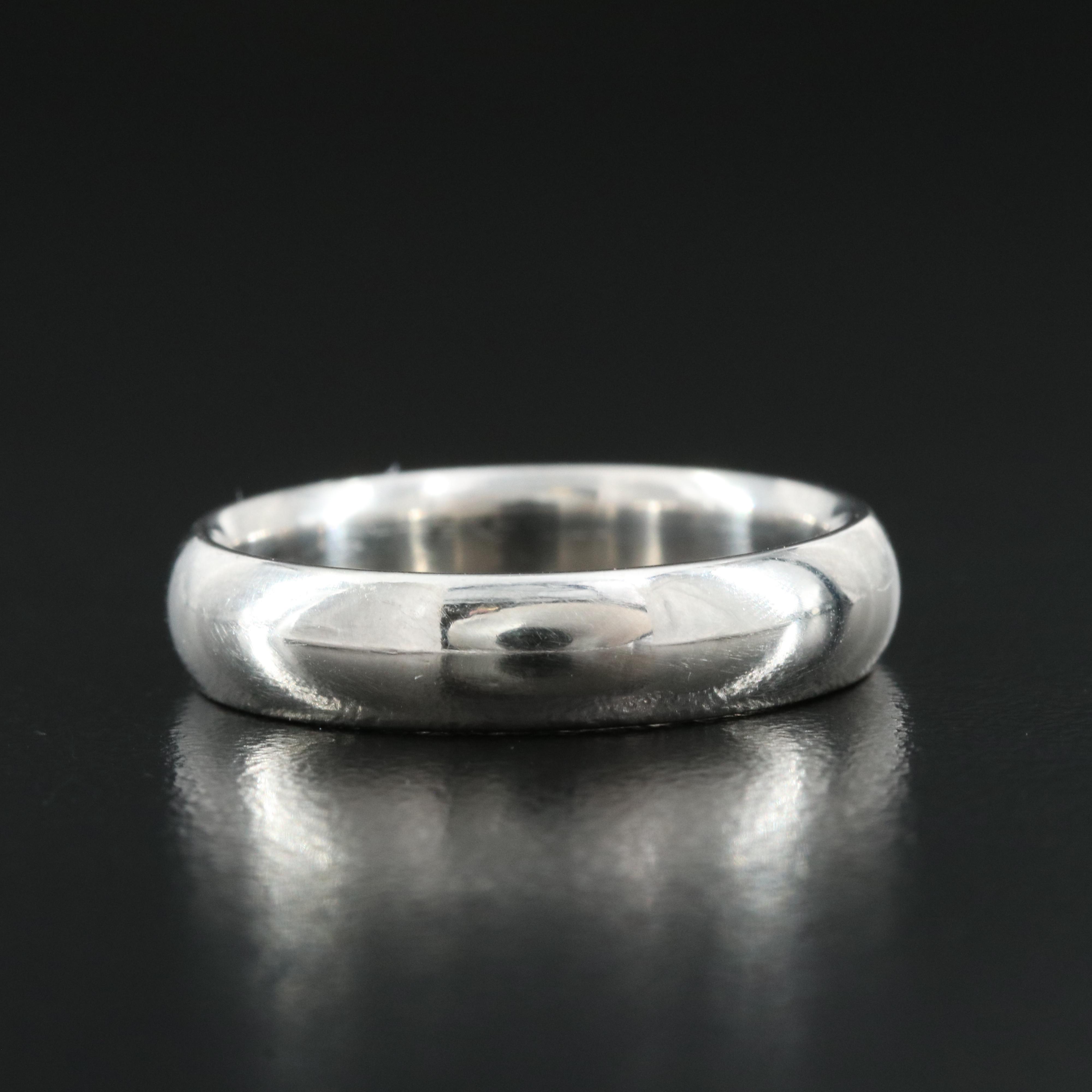 Platinum Polished Band