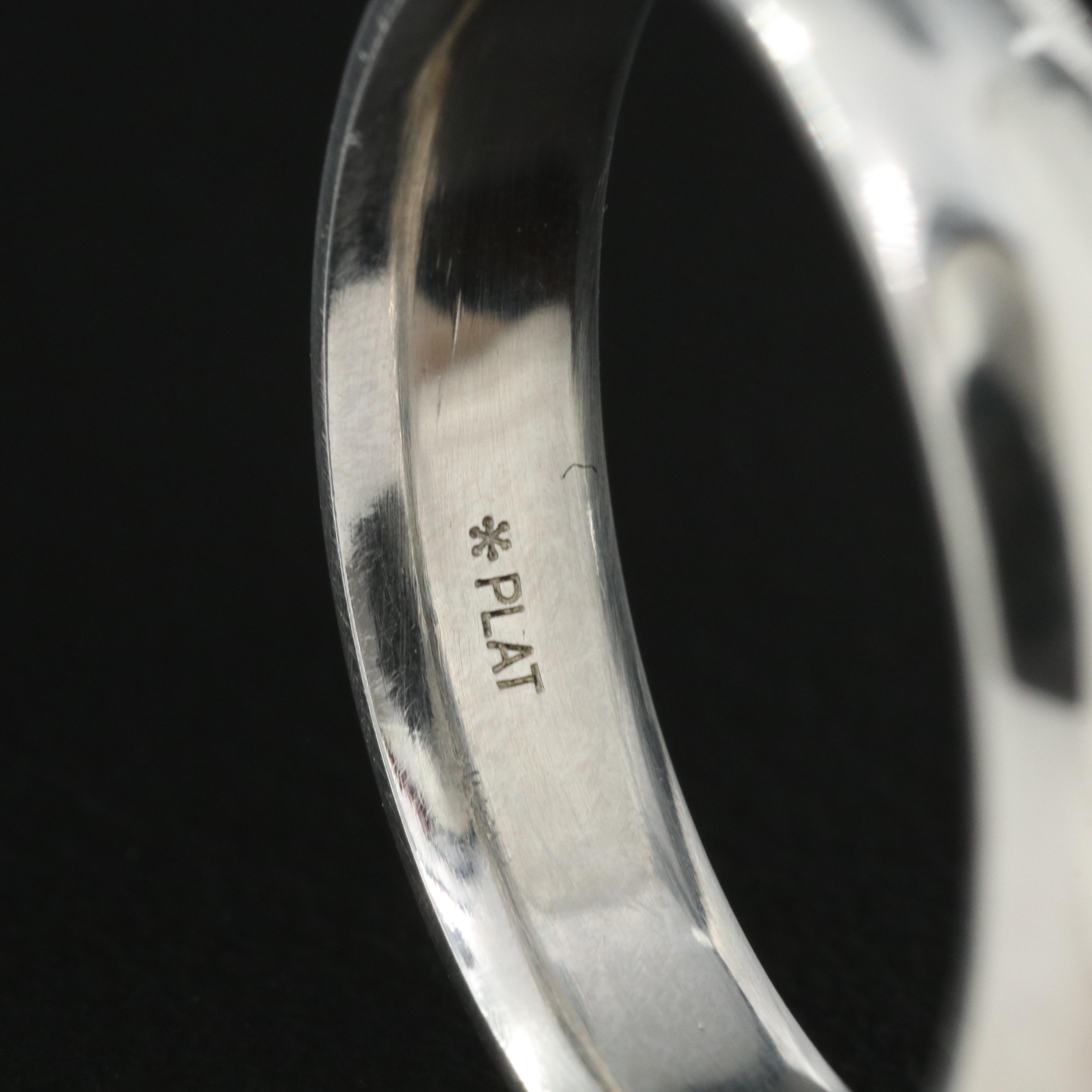 Platinum Polished Band
