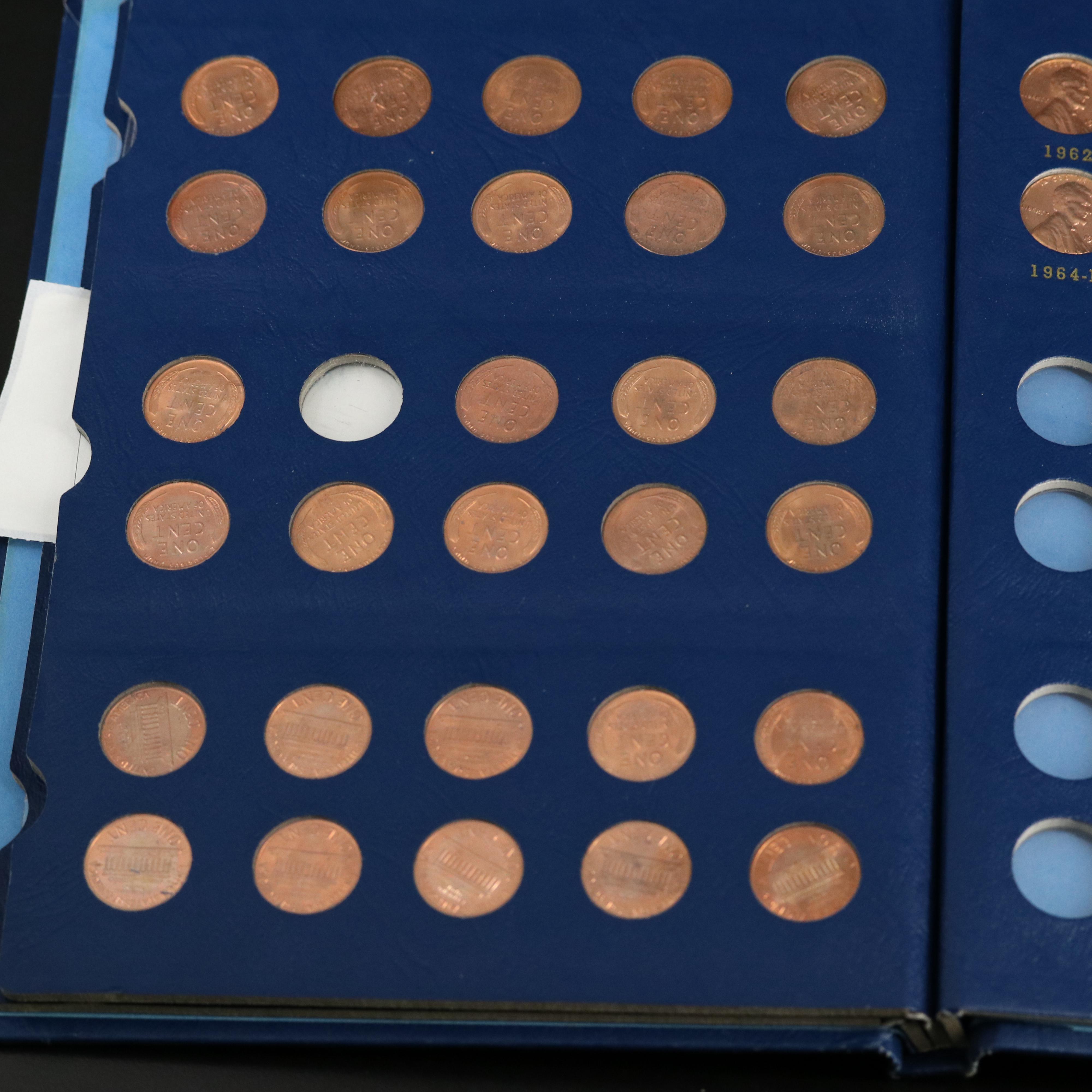 Nearly Complete Lincoln Cent Collection from 1909-1964