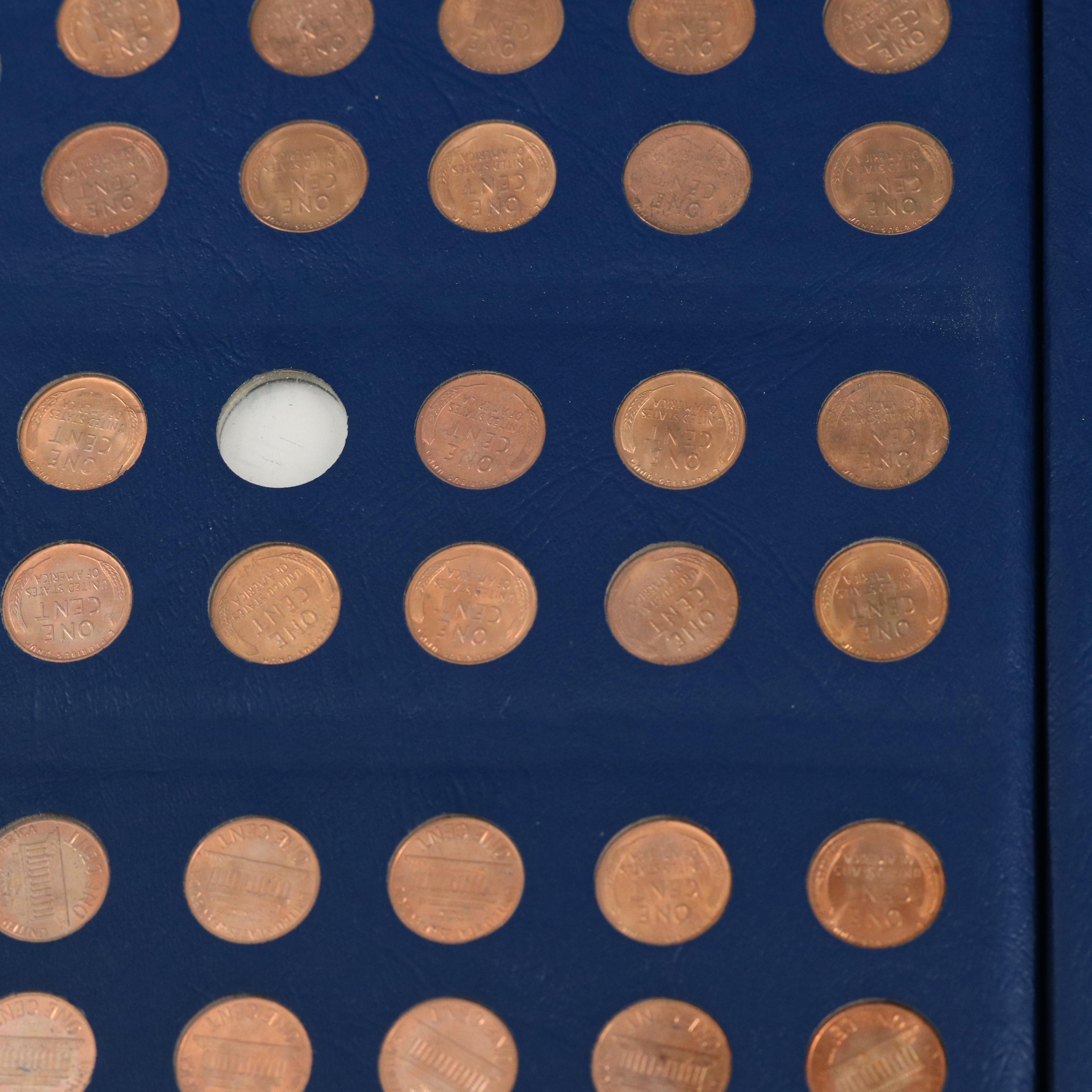 Nearly Complete Lincoln Cent Collection from 1909-1964