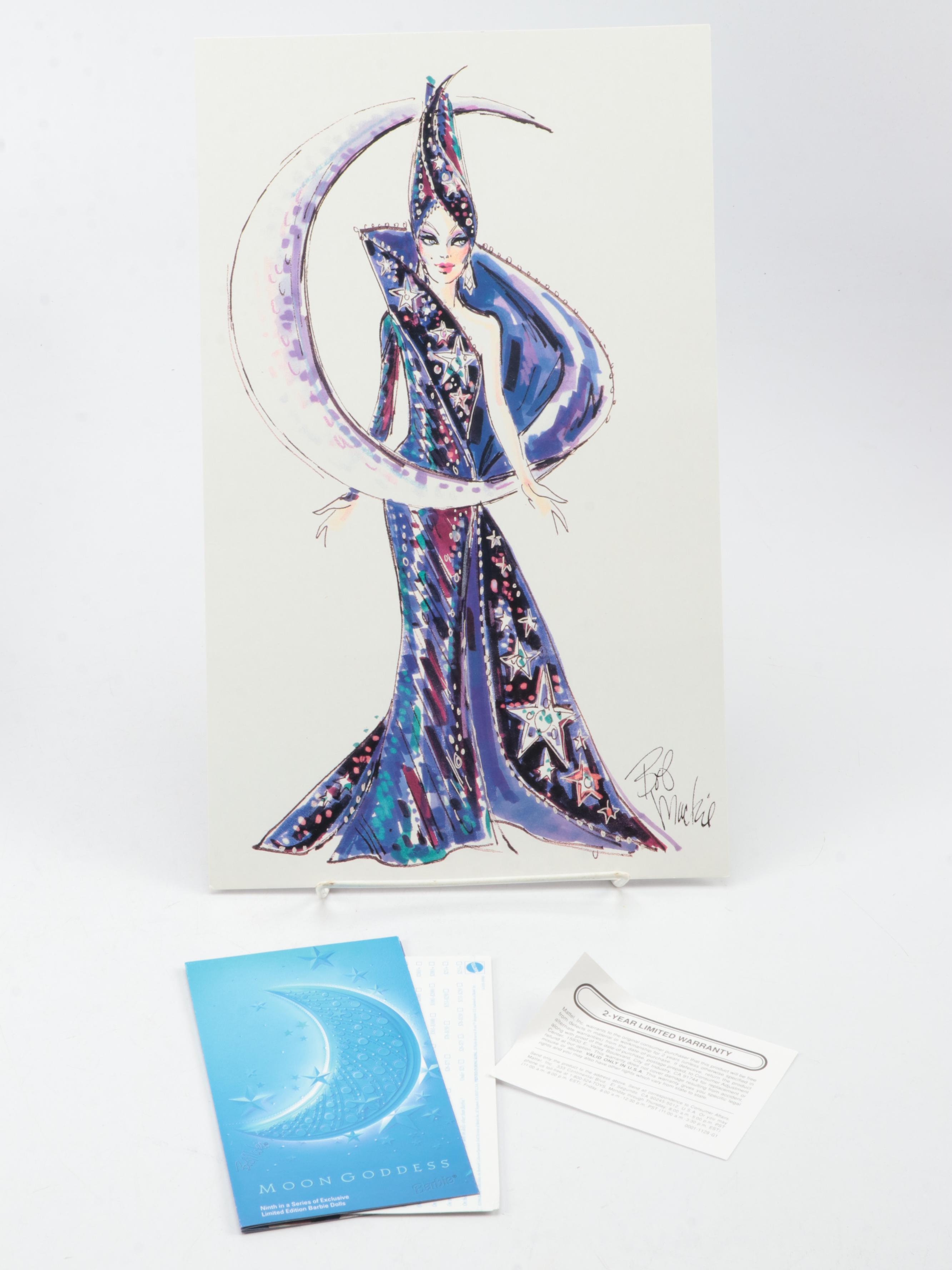 Mattel Bob Mackie "Neptune Fantasy Barbie" and Other Dolls