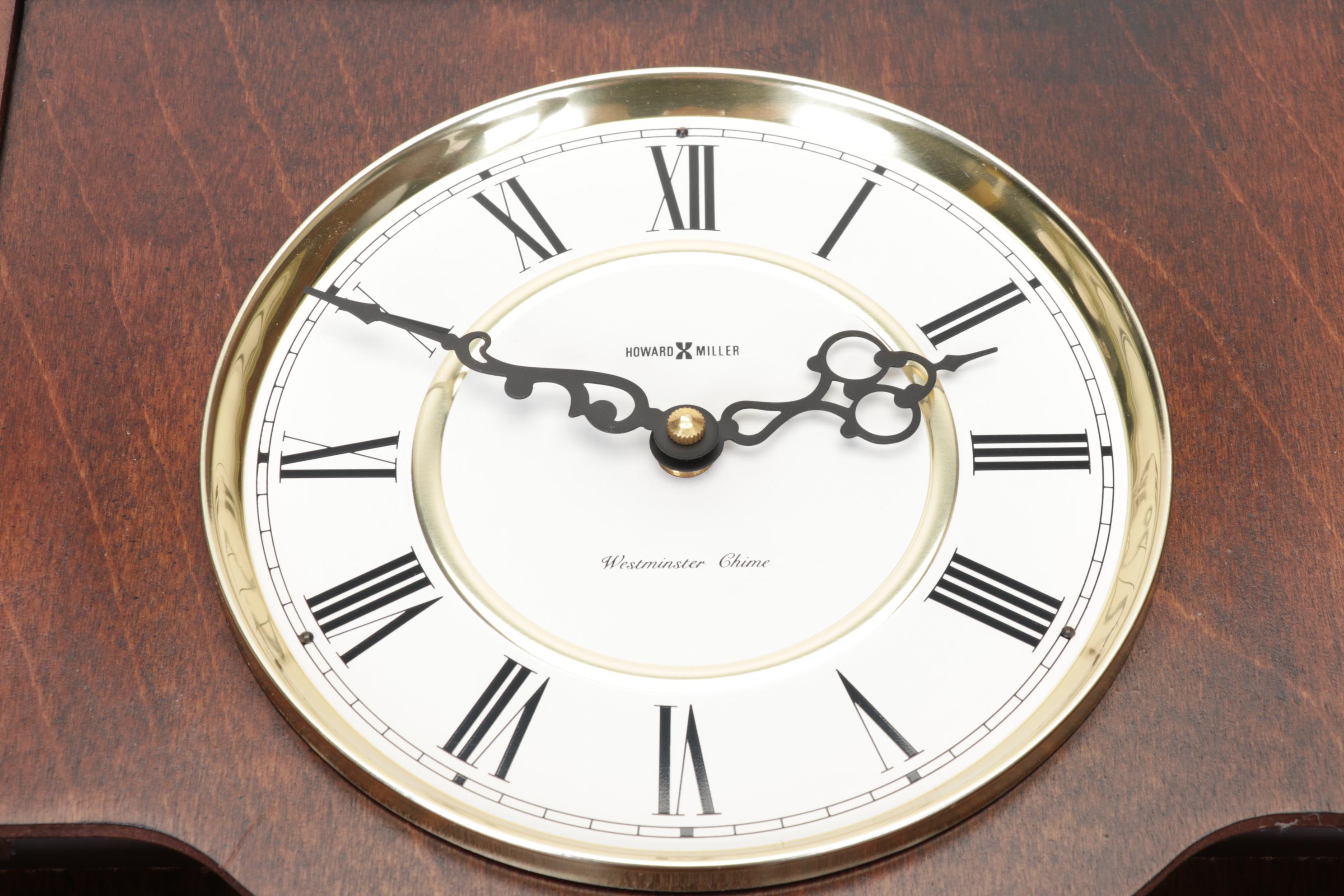 Howard Miller Wood Case Wall Clock with Battery Movement EBTH