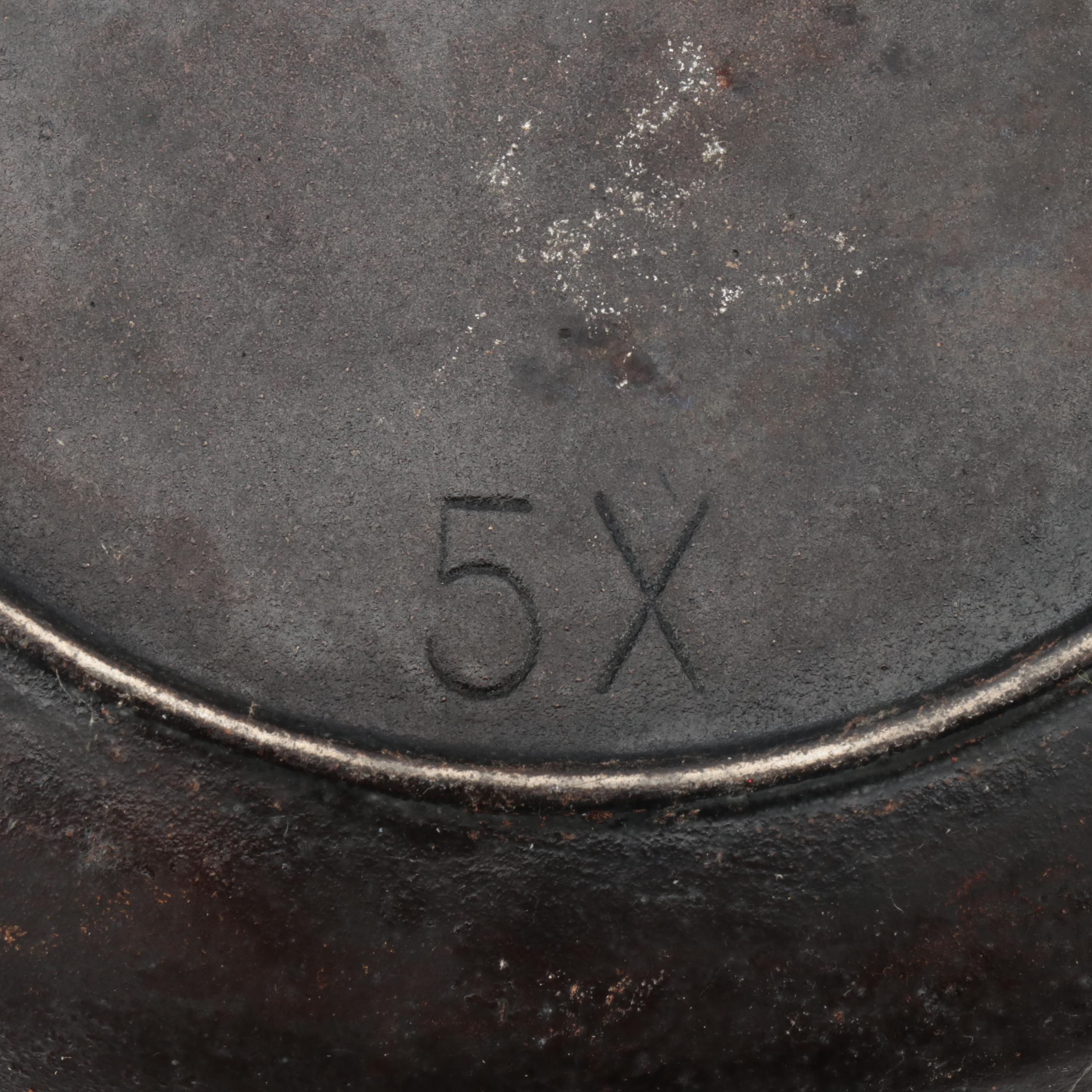 Cast Iron Baking Molds and Frying Pans, 20th Century