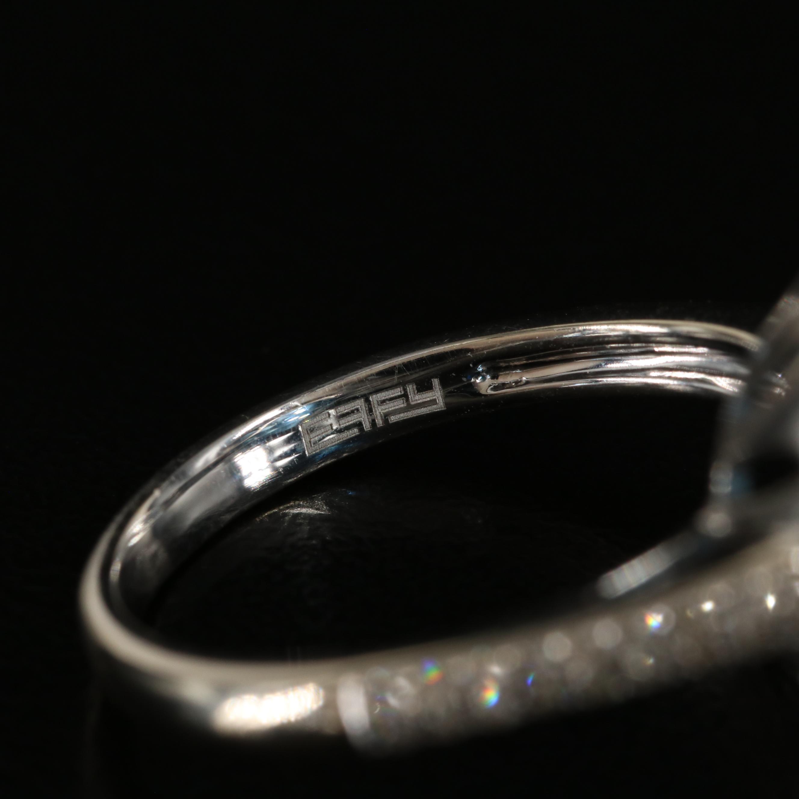 EFFY 14K 9.23 CT London Blue Topaz and Diamond Ring