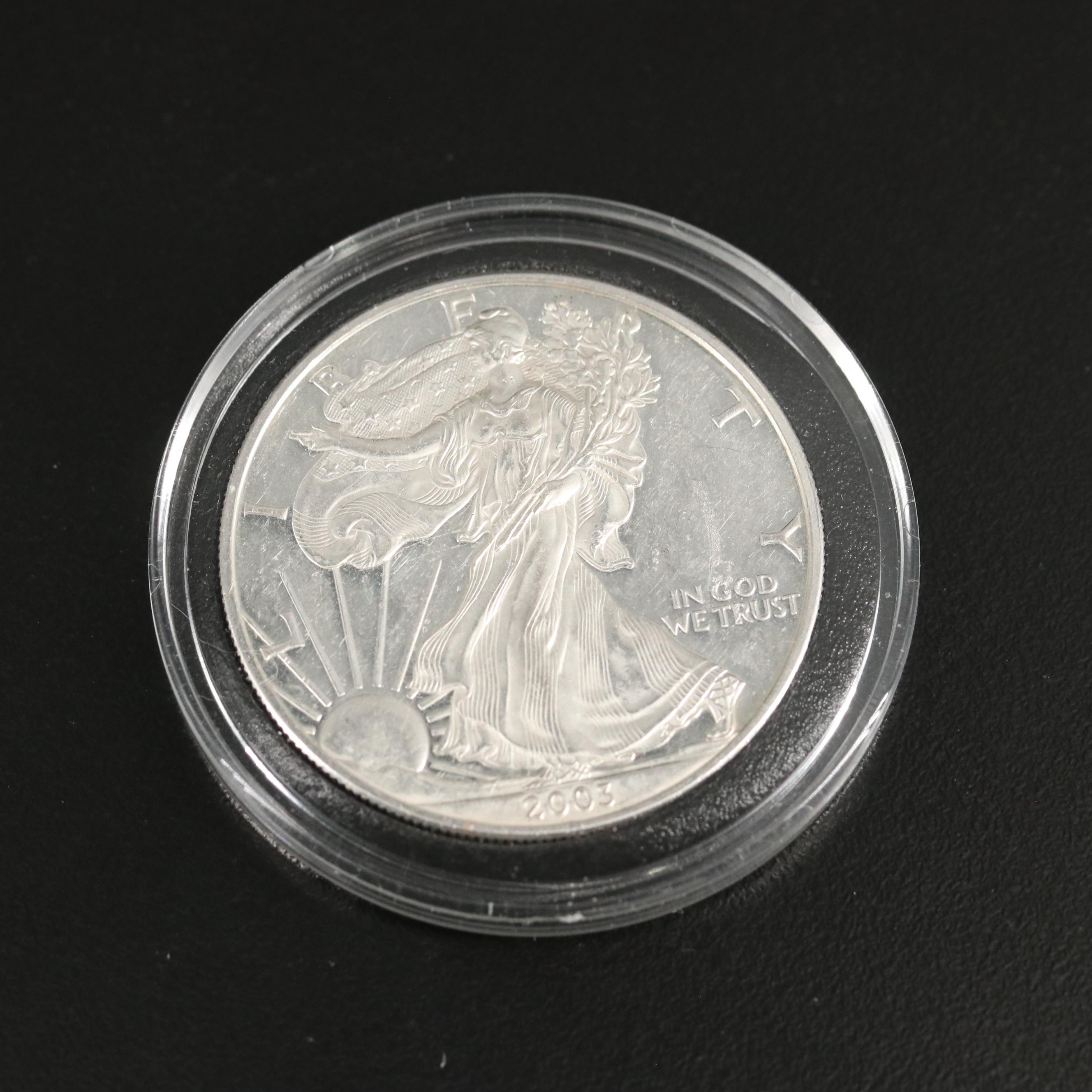 Collection of Nine Toned Proof American Silver Eagles
