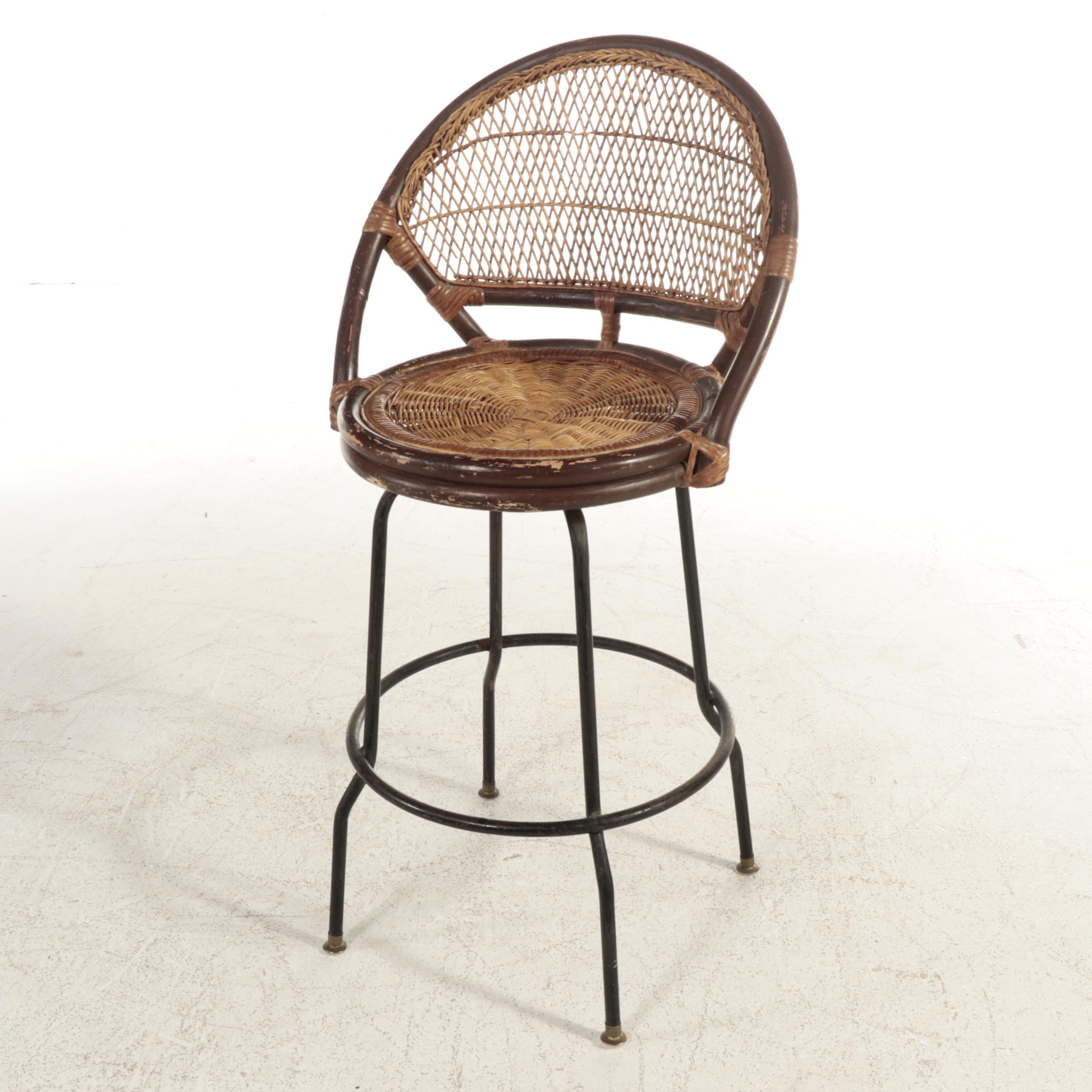 Hurricane International Rattan, Wicker and Iron Stools