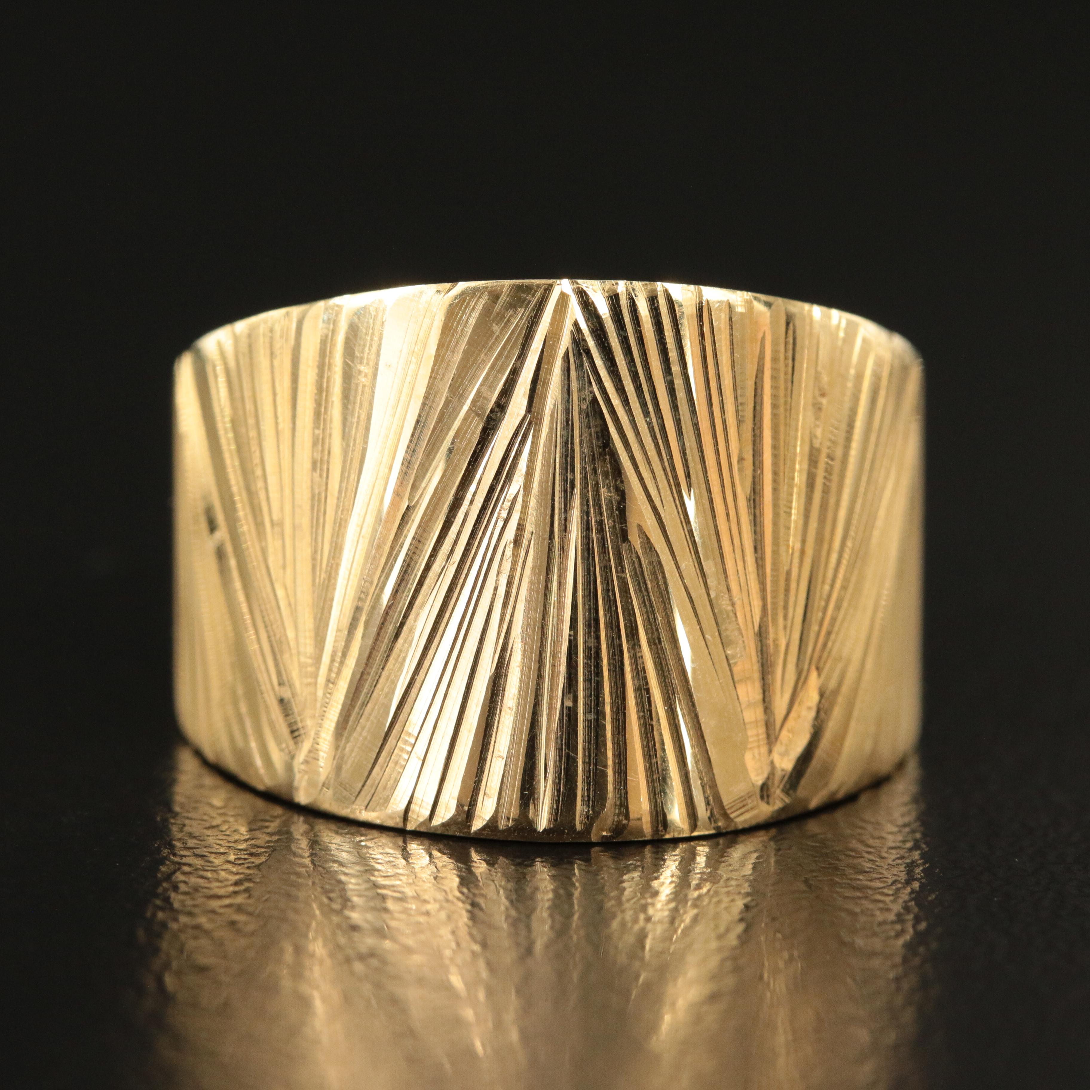 14K Tapered Band