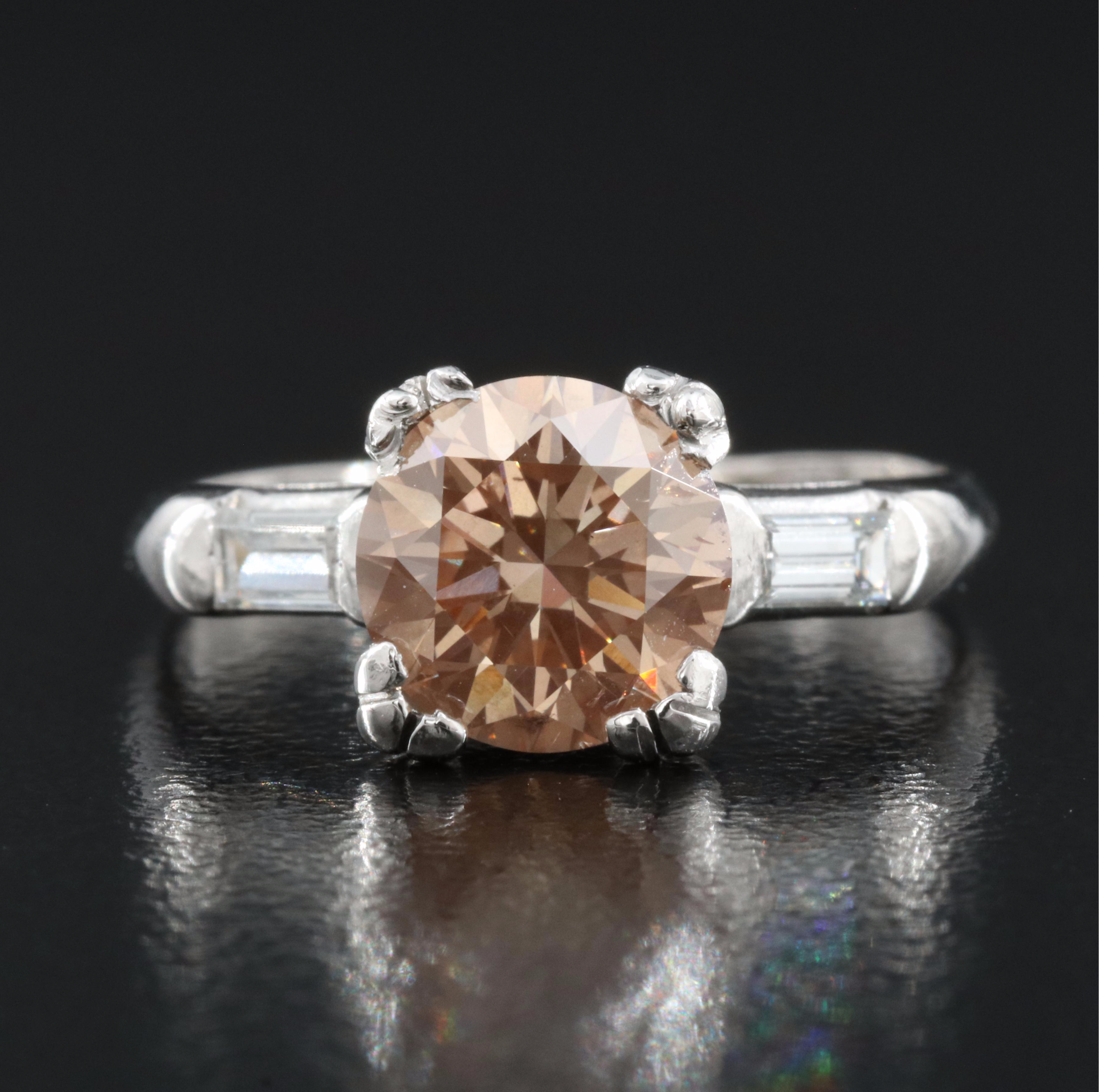 Platinum 2.28 CTW Diamond Ring