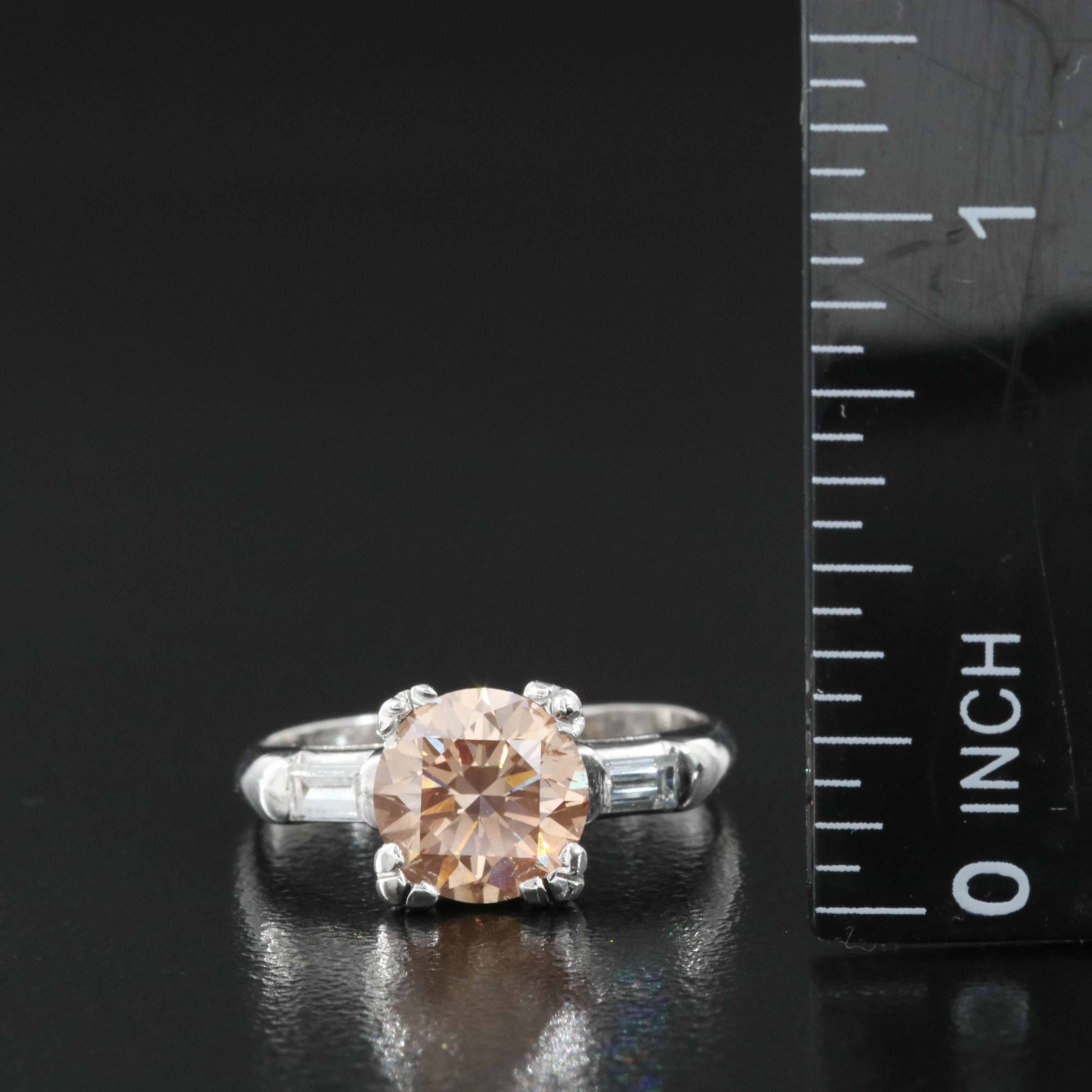 Platinum 2.28 CTW Diamond Ring