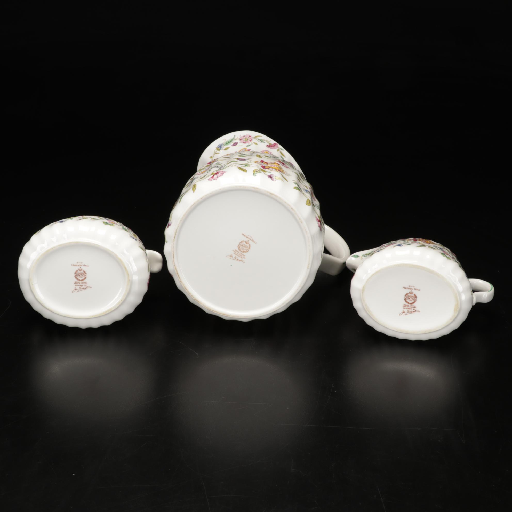 Minton "Haddon Hall" Bone China Serveware, 1948-2011