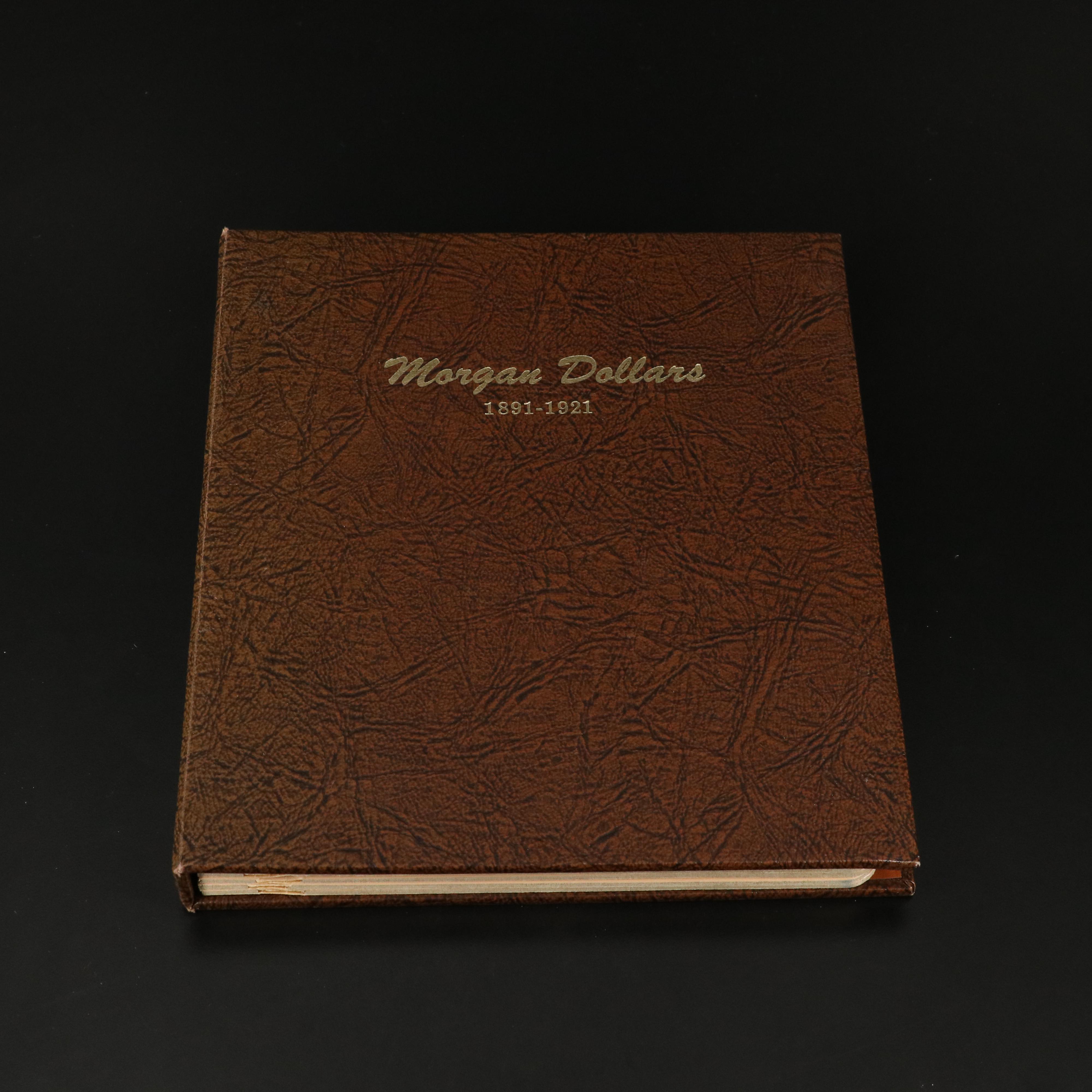 Dansco Binder of Morgan Silver Dollars, 1891 to 1921