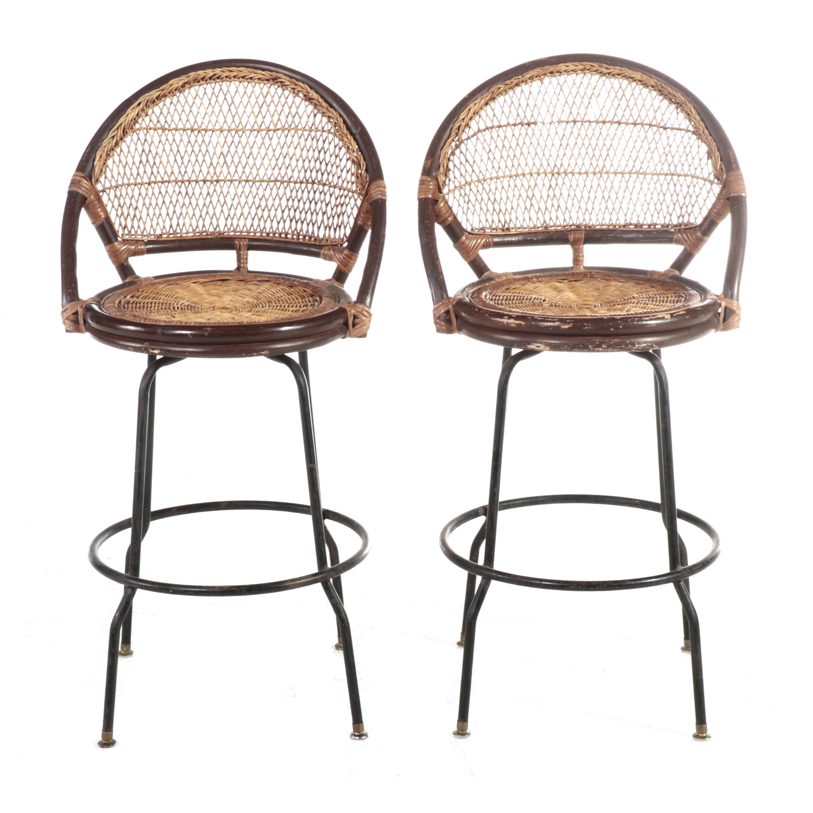 Hurricane International Rattan, Wicker and Iron Stools