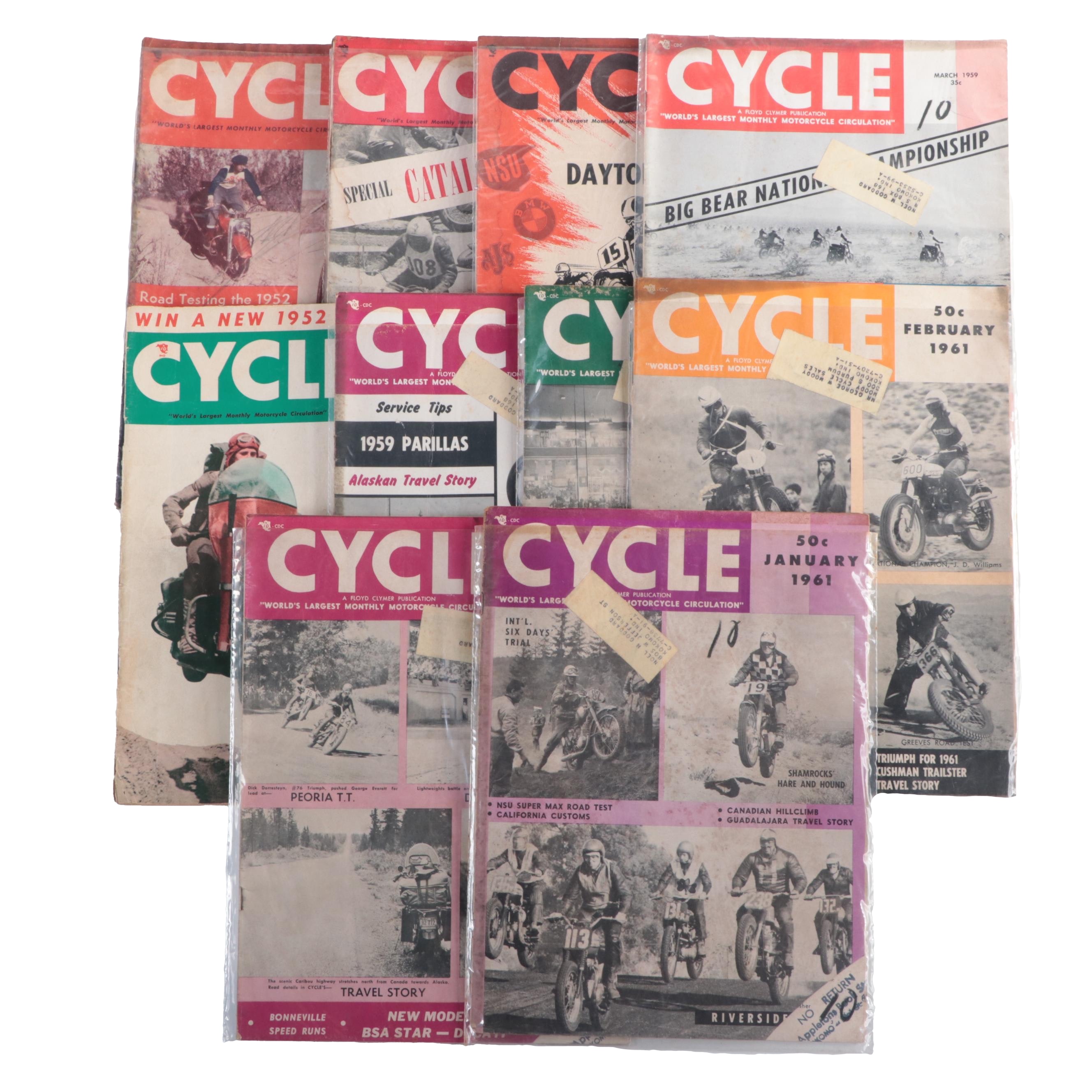 "Cycle" Magazine Collection, Mid-20th Century