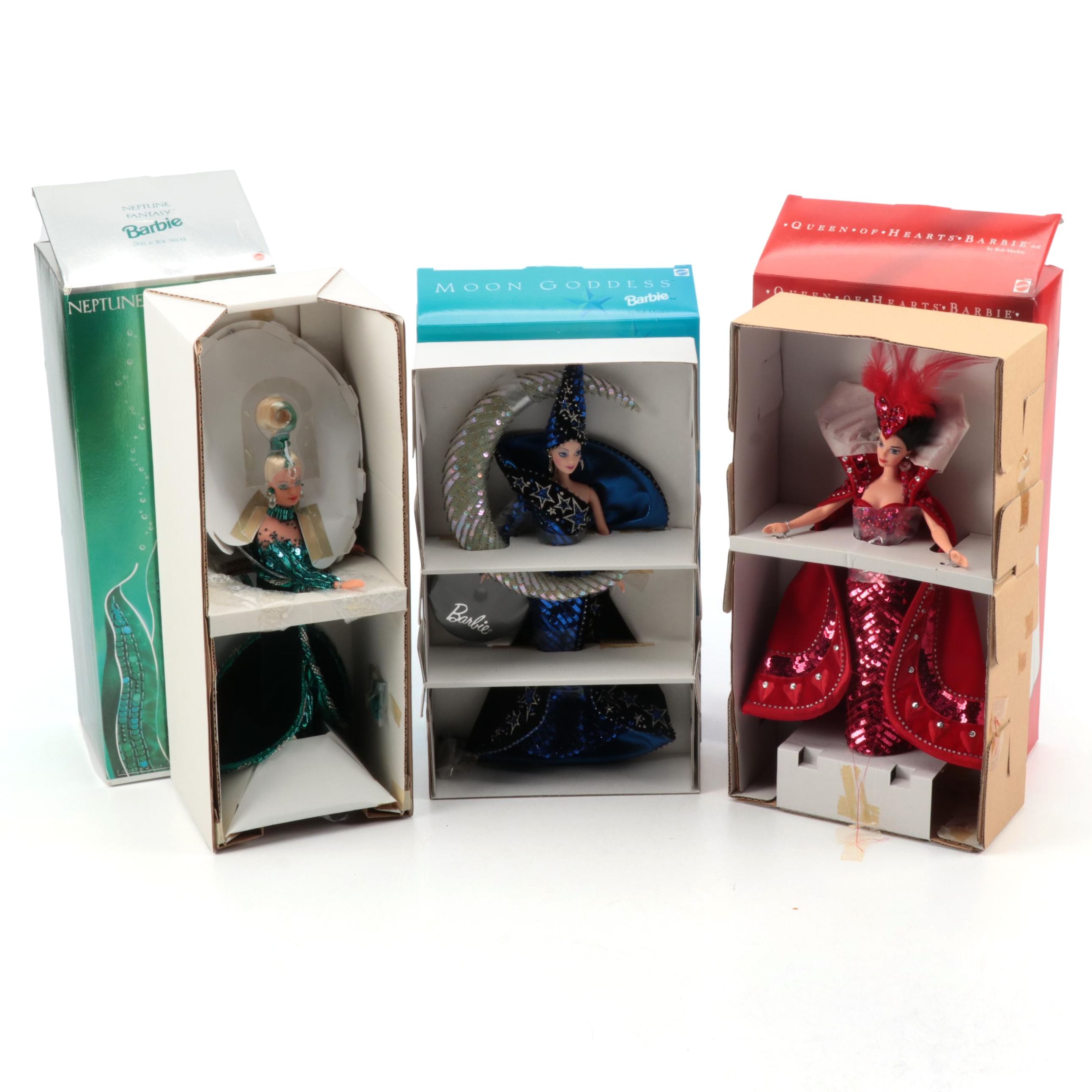 Mattel Bob Mackie "Neptune Fantasy Barbie" and Other Dolls