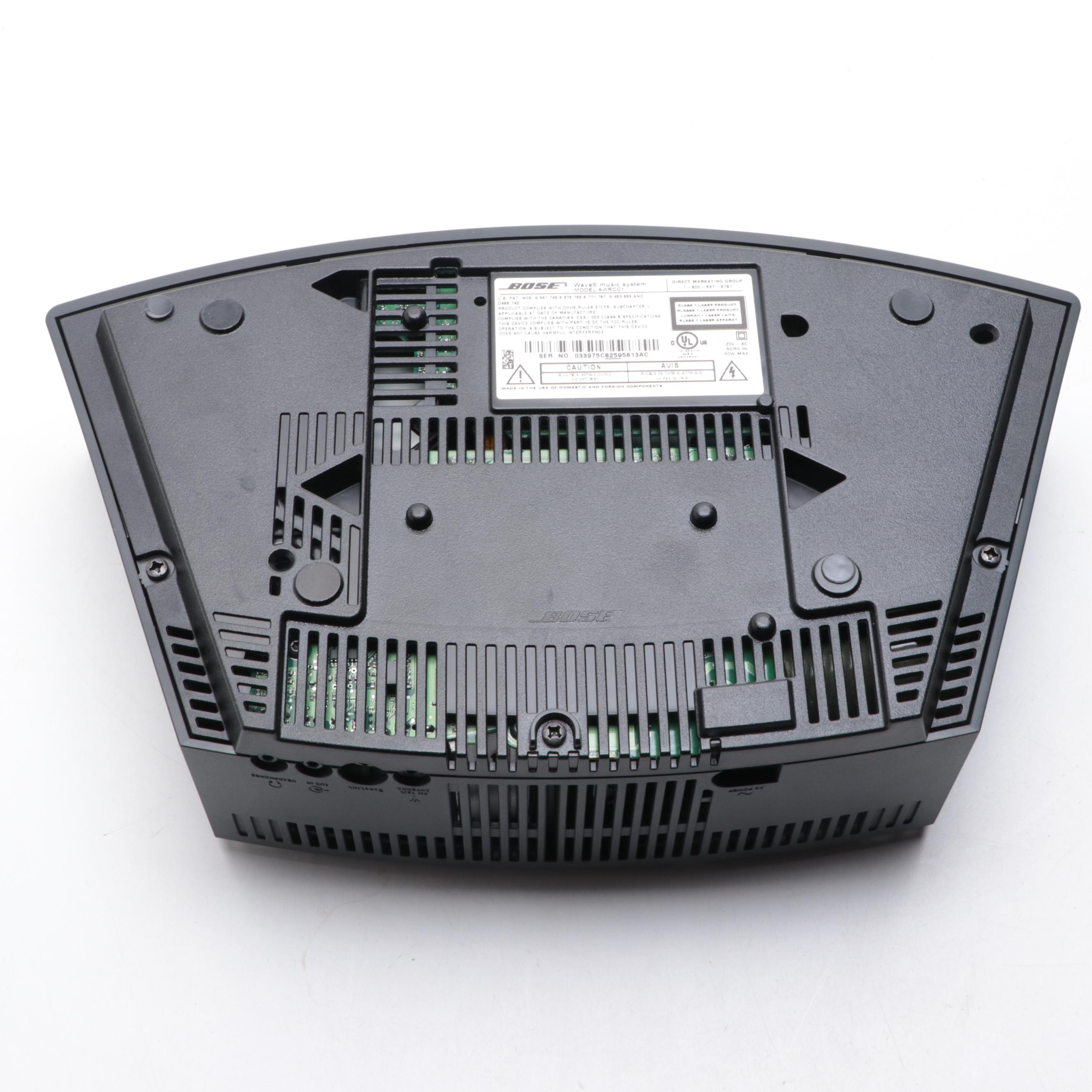 Bose Wave Alarm Clock Radio With CD Player EBTH