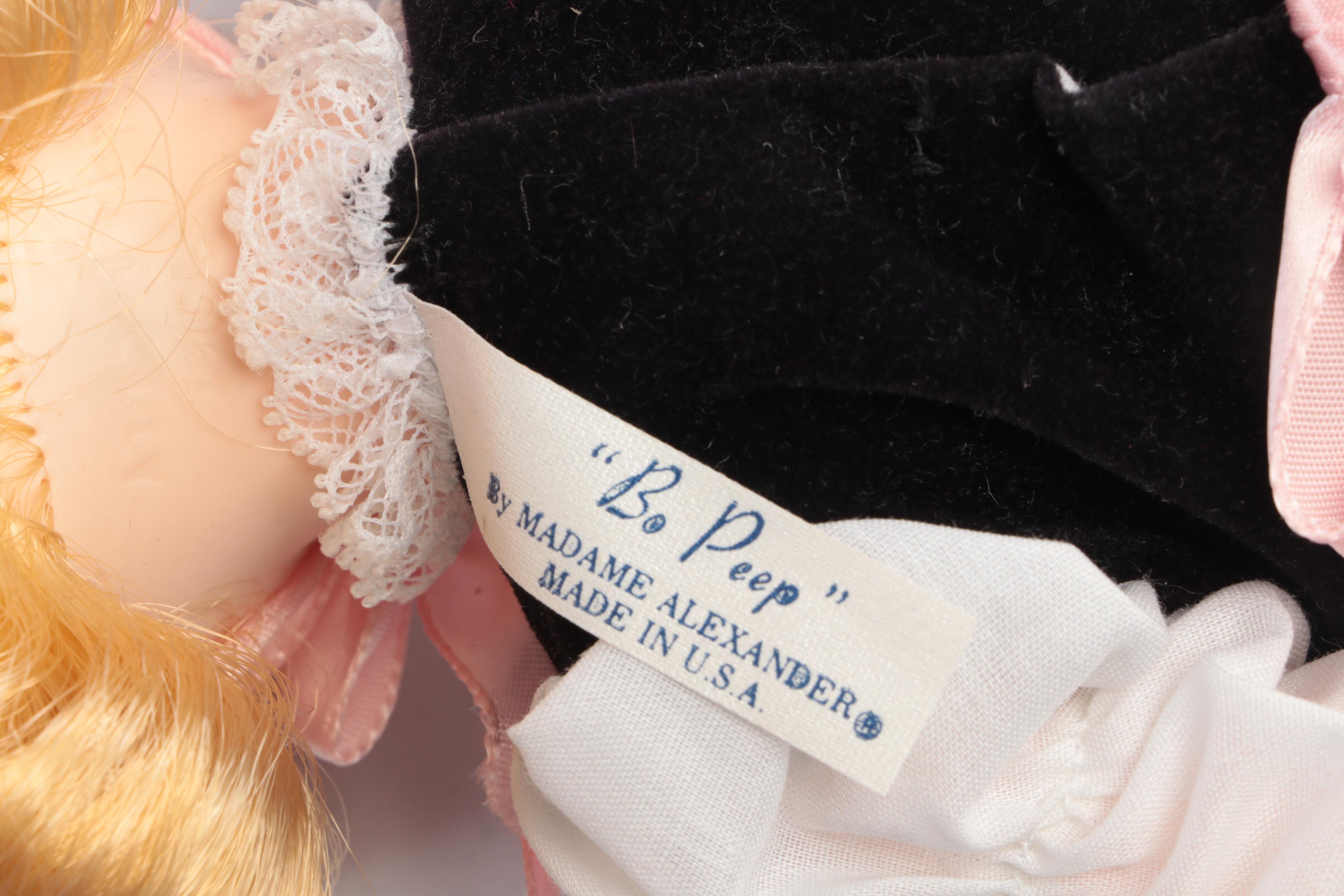 Madame Alexander "Bo Peep", "Mary Todd Lincoln", and More Dolls