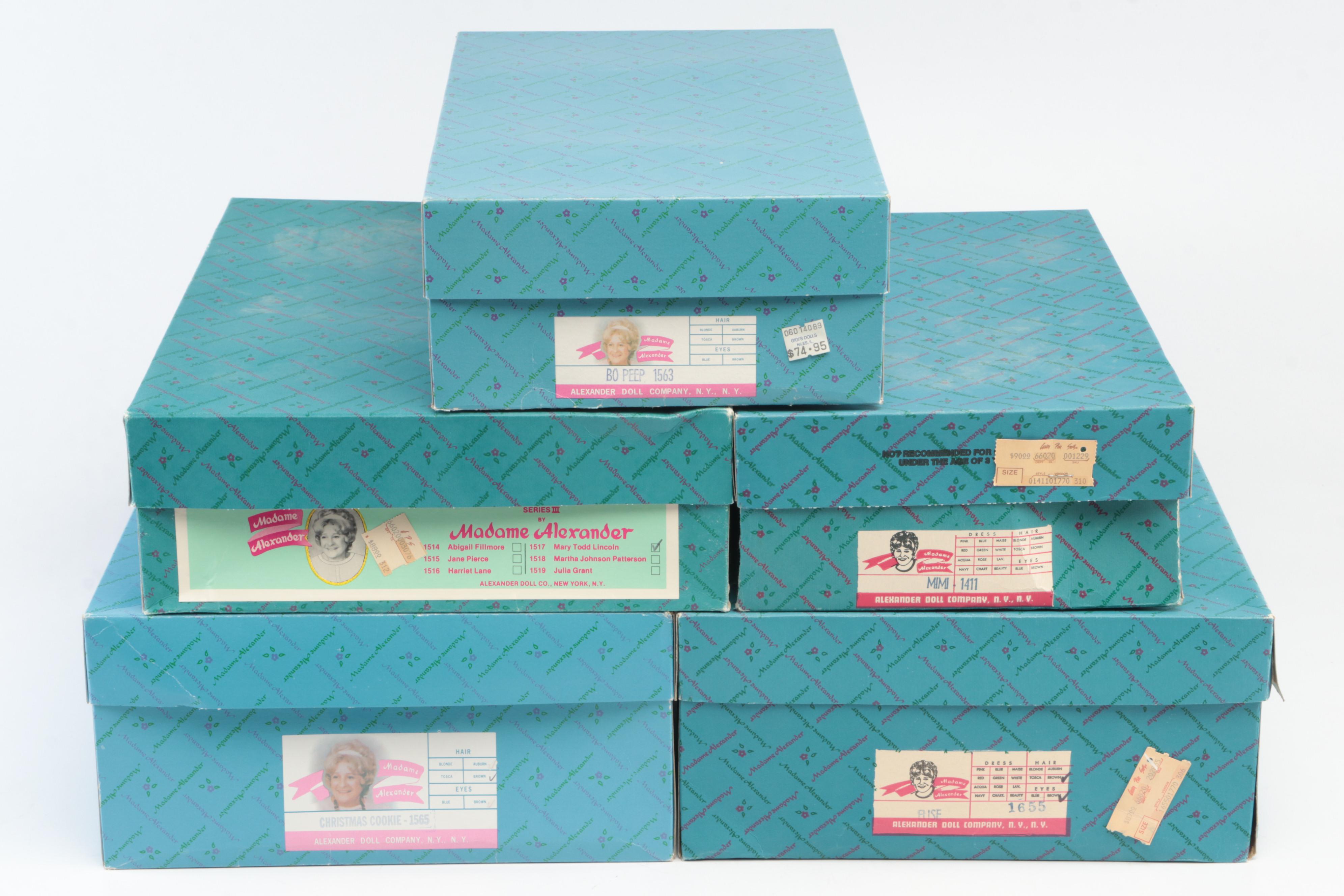 Madame Alexander "Bo Peep", "Mary Todd Lincoln", and More Dolls