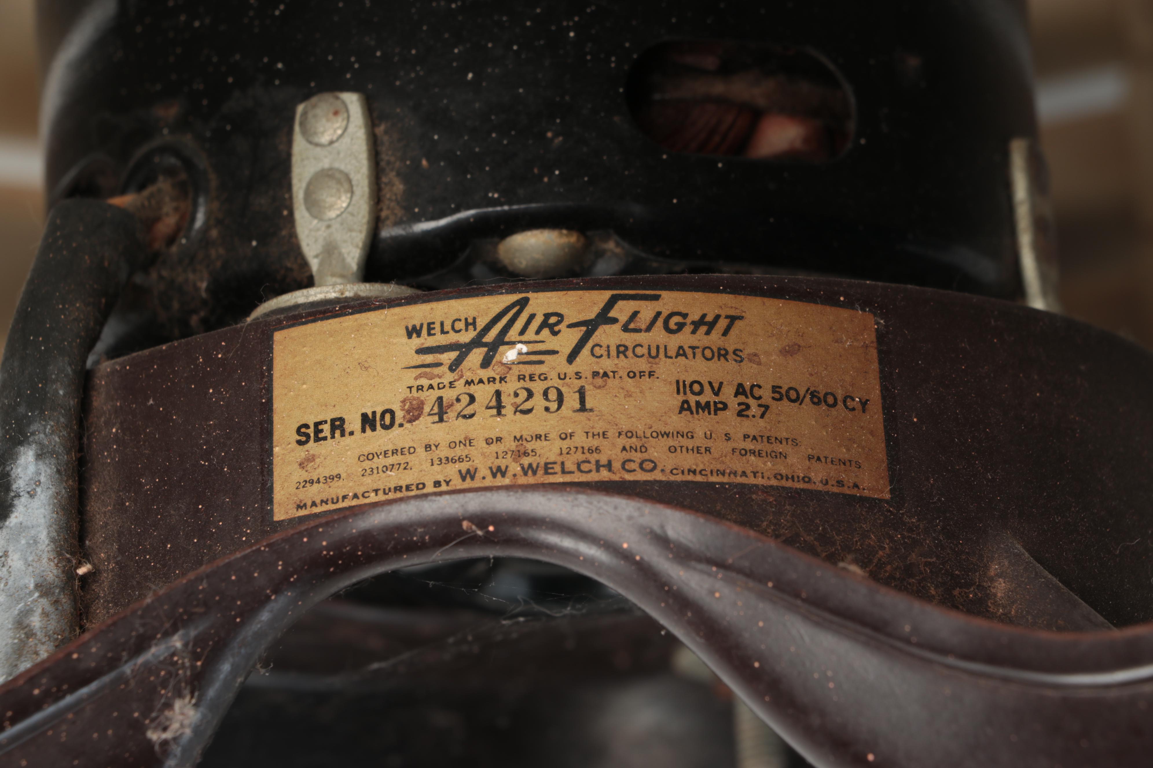 Welch Air Flight Mini Floor Fan