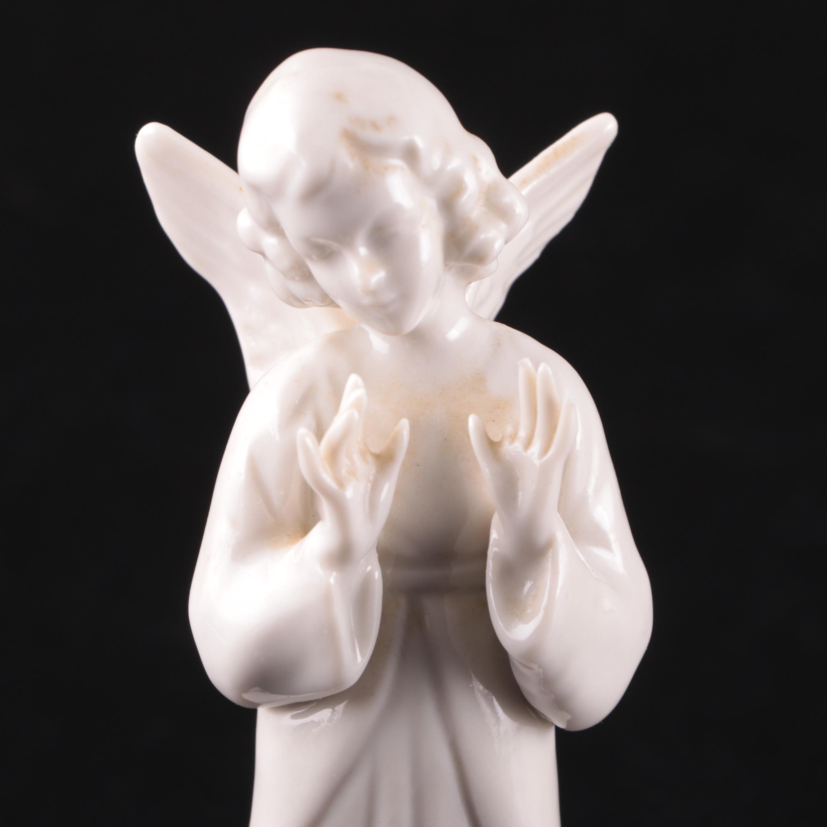 Dresden "Angel Musicians" Porcelain Figurines