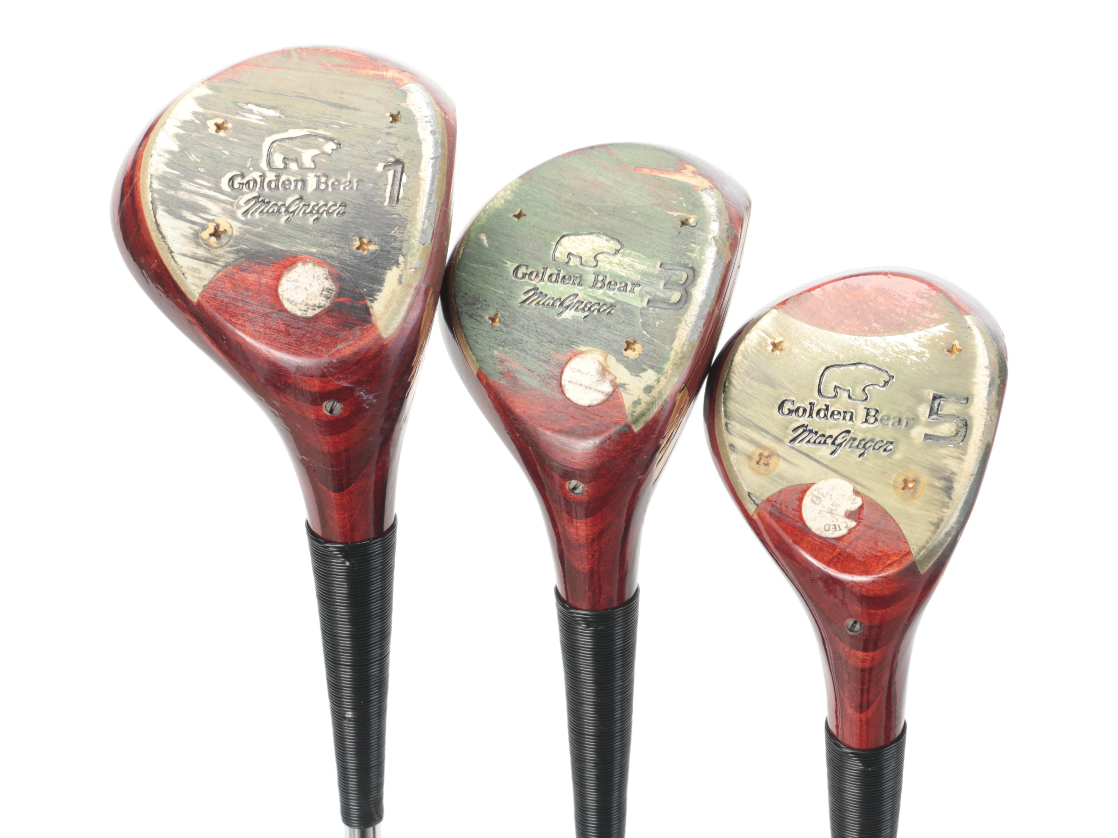 MacGregor Golden Bear Golf Club Set with Bag EBTH