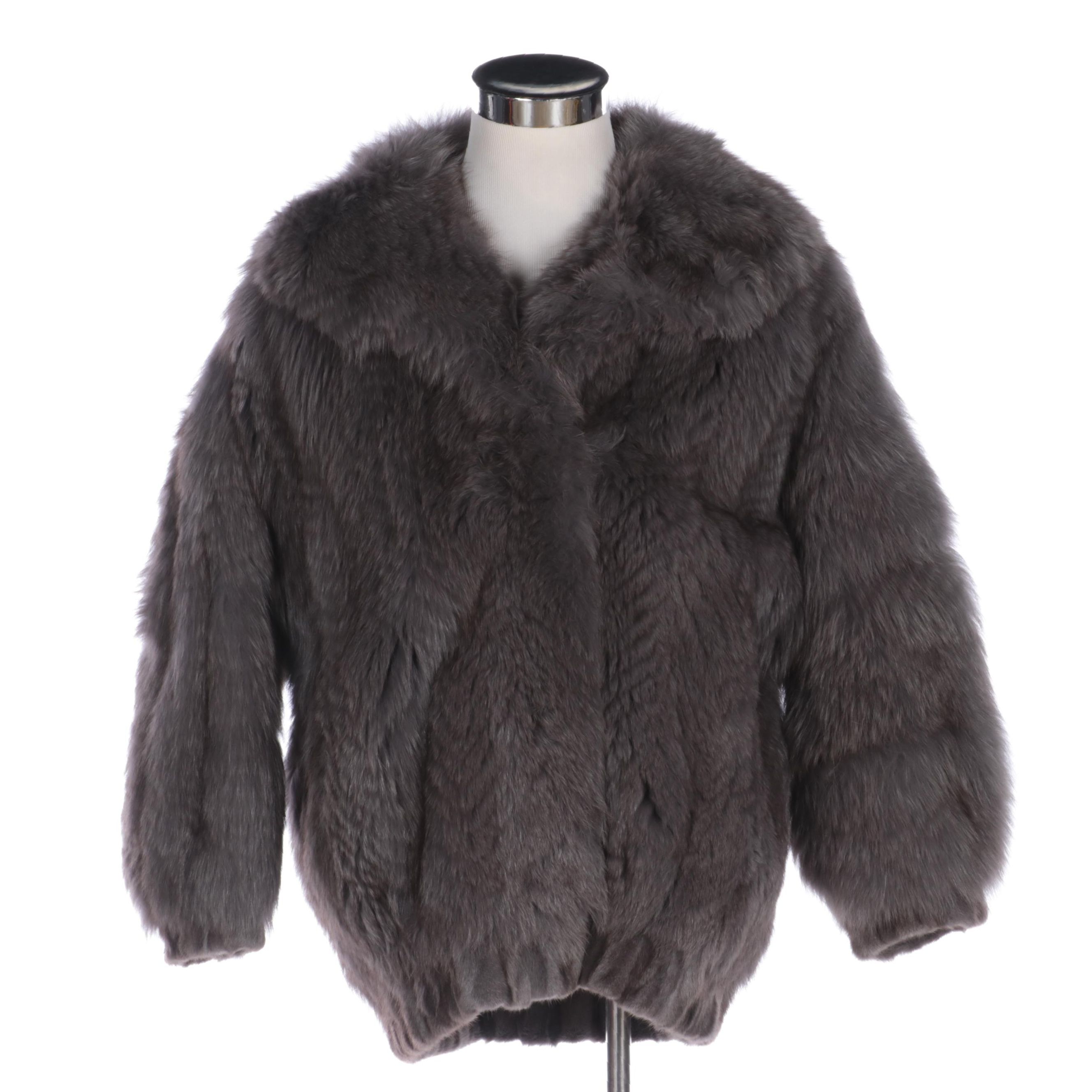 Canadian Fur Co. Silver Fox Fur Coat