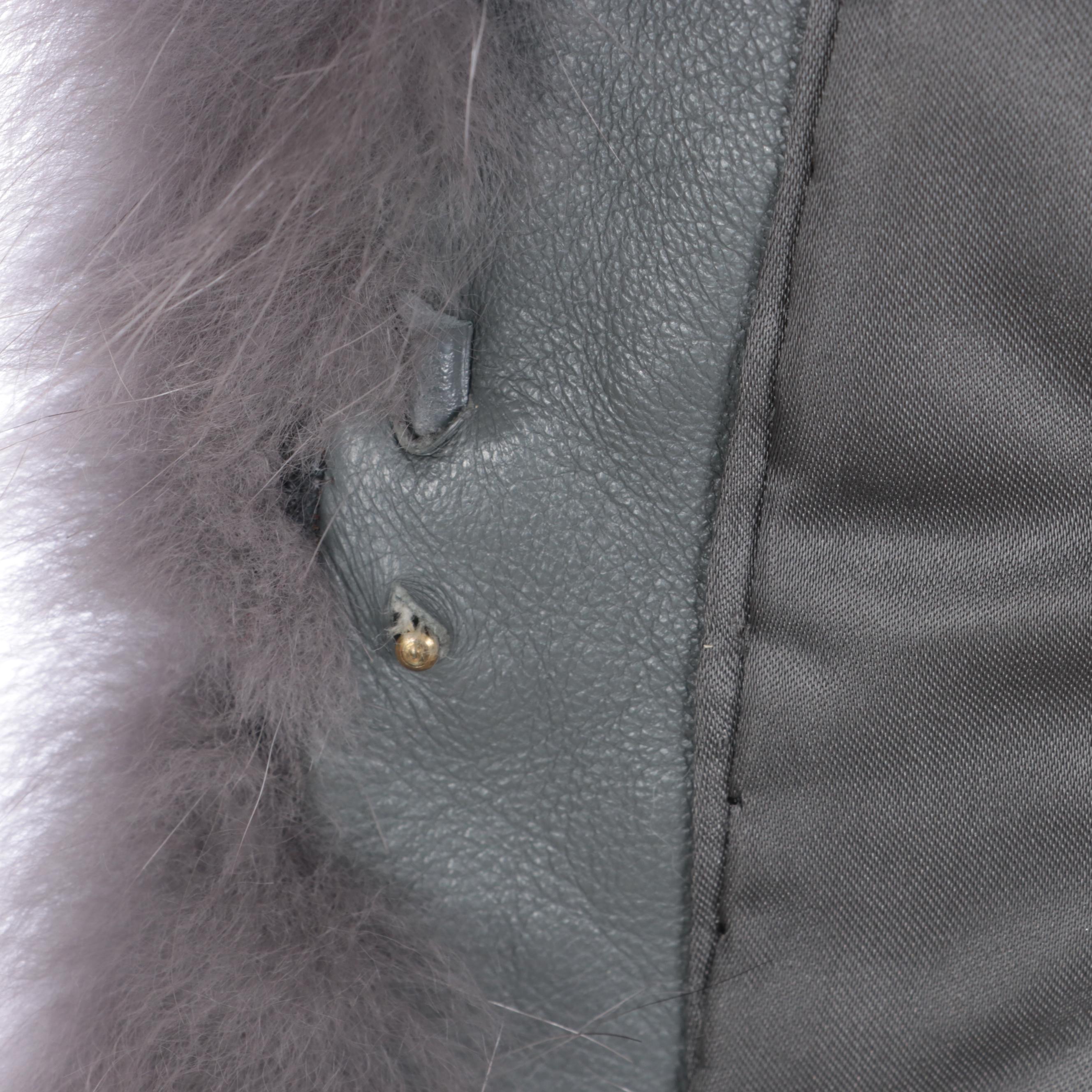 Canadian Fur Co. Silver Fox Fur Coat