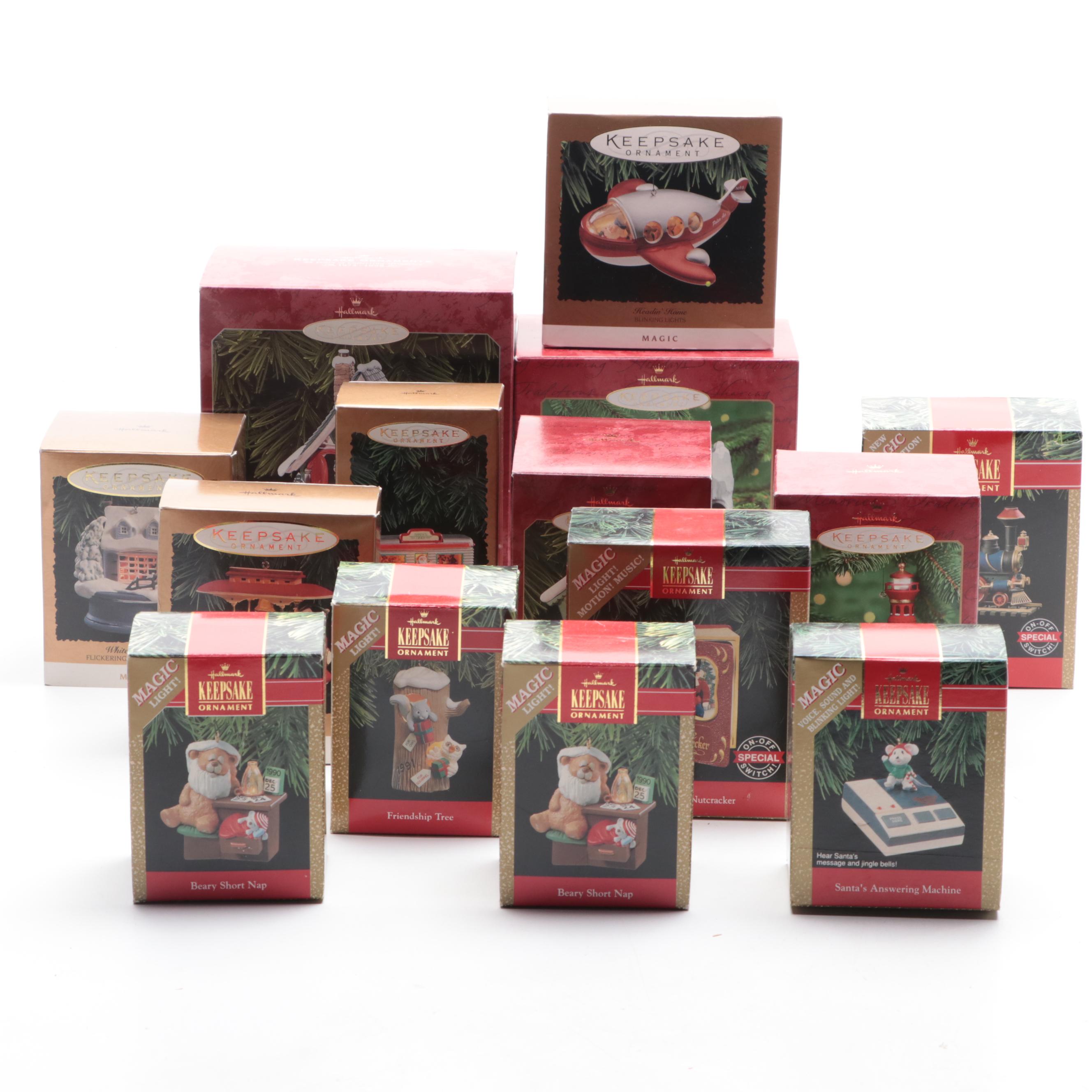 Hallmark Keepsake Magic Light and Other Ornaments