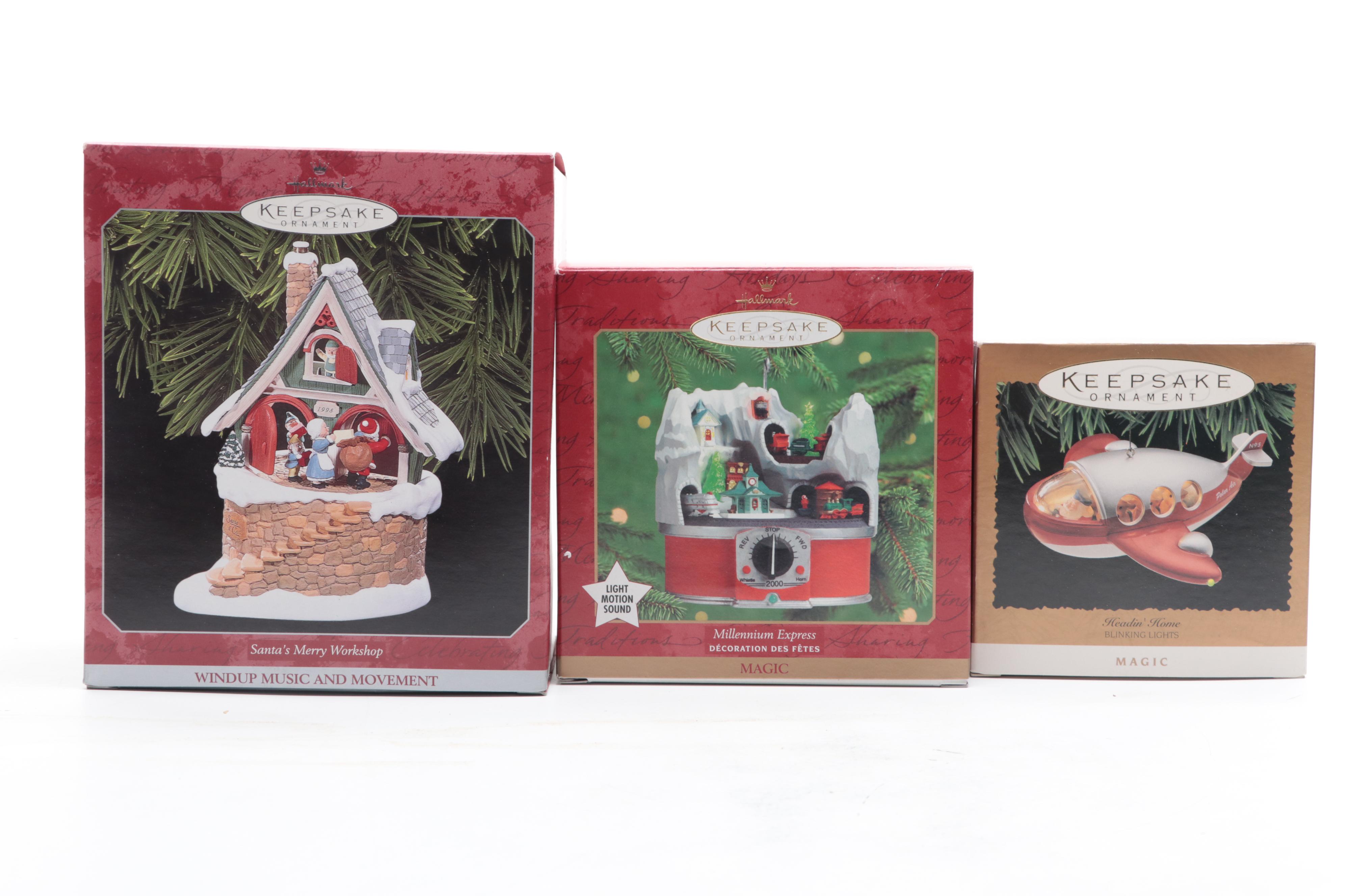 Hallmark Keepsake Magic Light and Other Ornaments