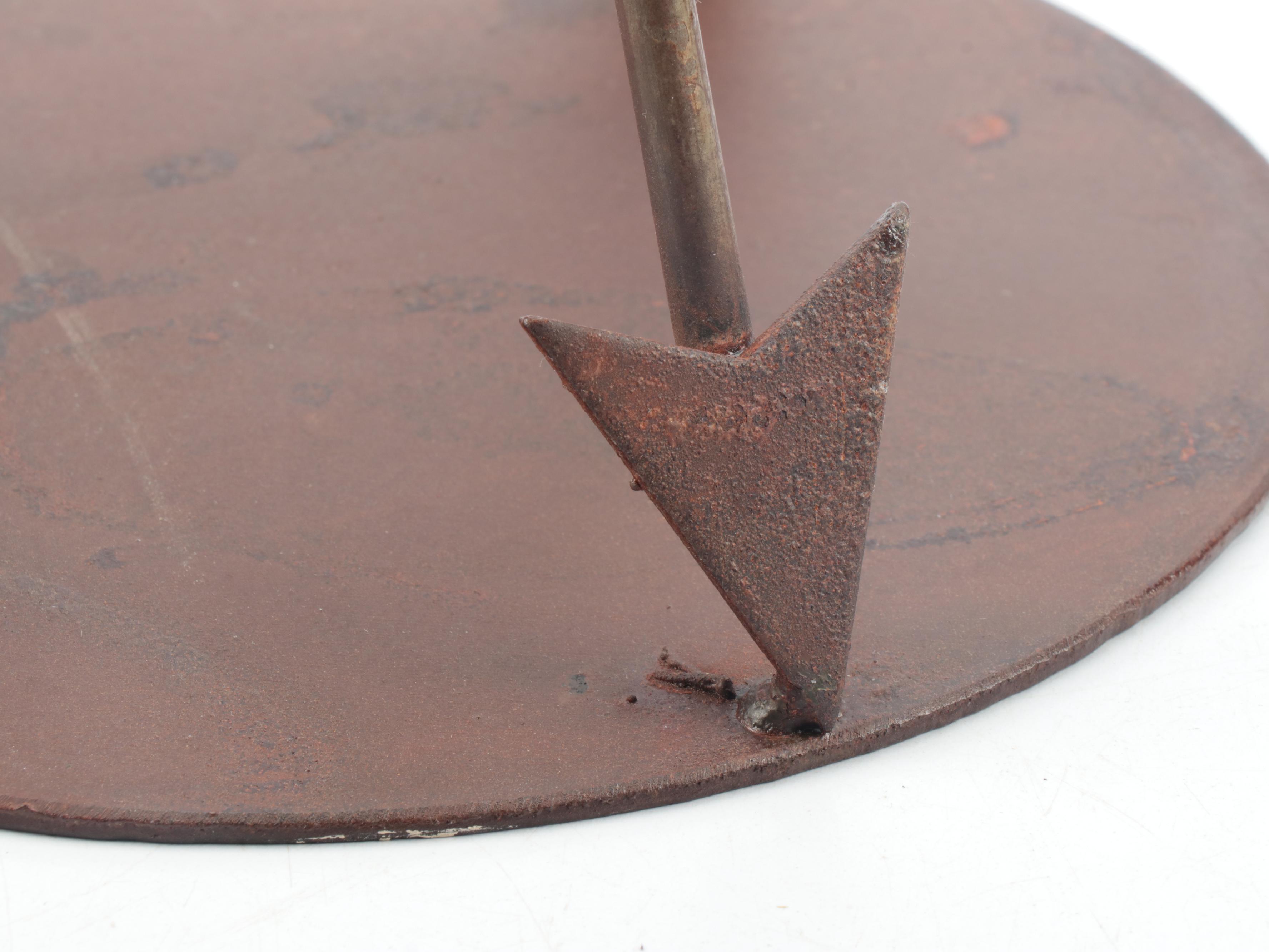 Red Envelope, Chambers Ceramic Square Planters With Metal Arrow Stand