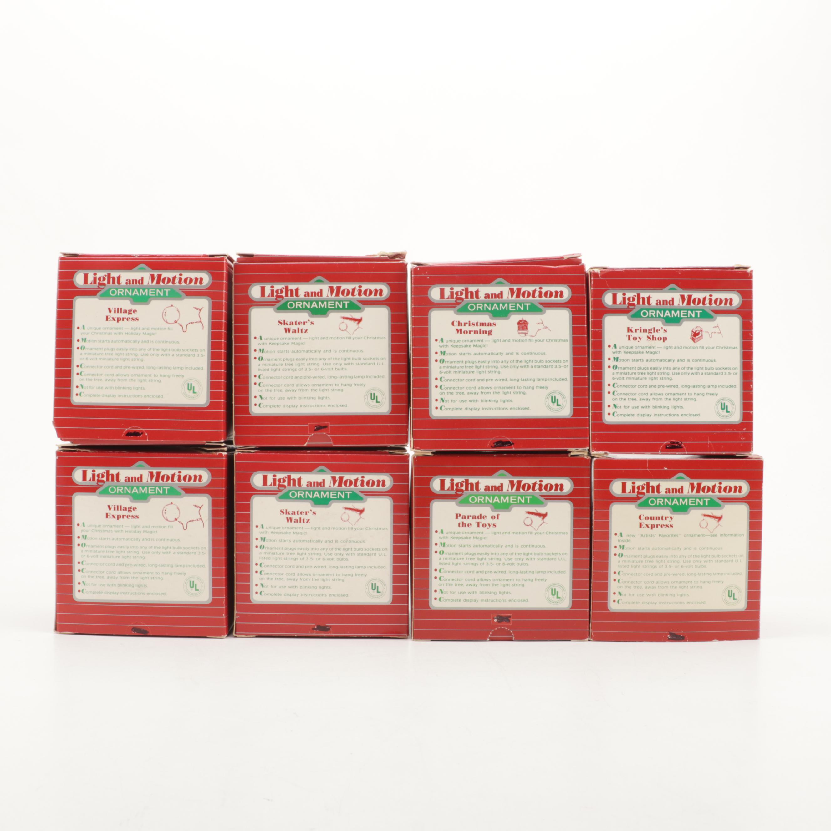 Hallmark Keepsake Christmas Classics Light and Motion Ornaments