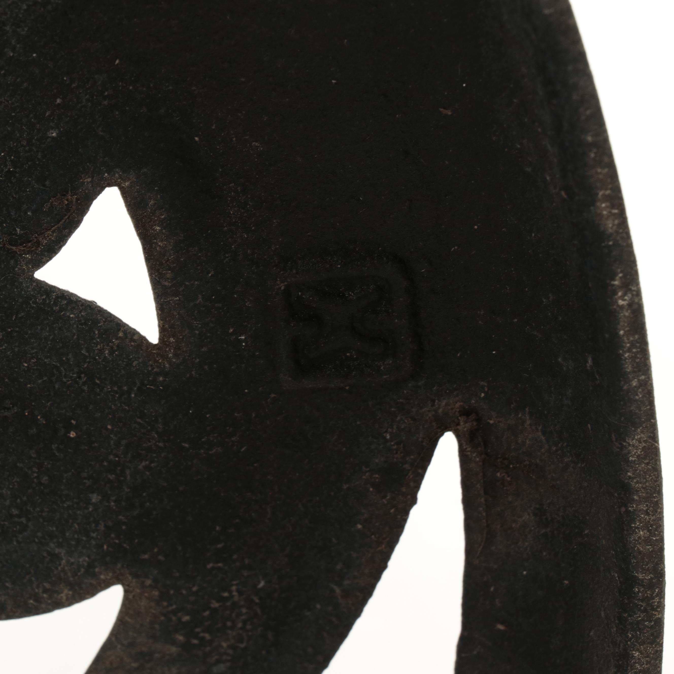 Hanamint Patinated and Cast Aluminum Patio Side Table