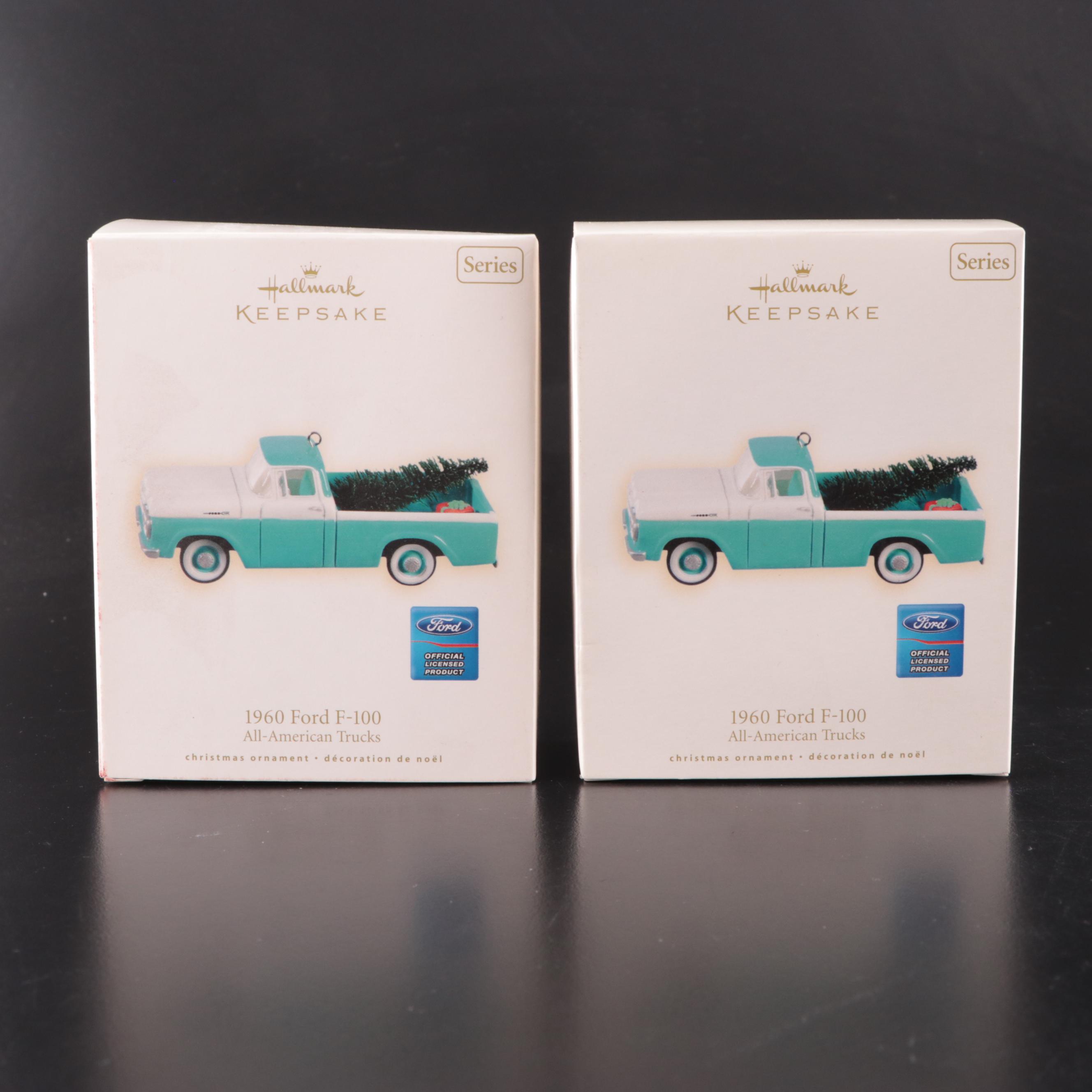 Hallmark Keepsake AllAmerican Trucks Series Ornaments EBTH
