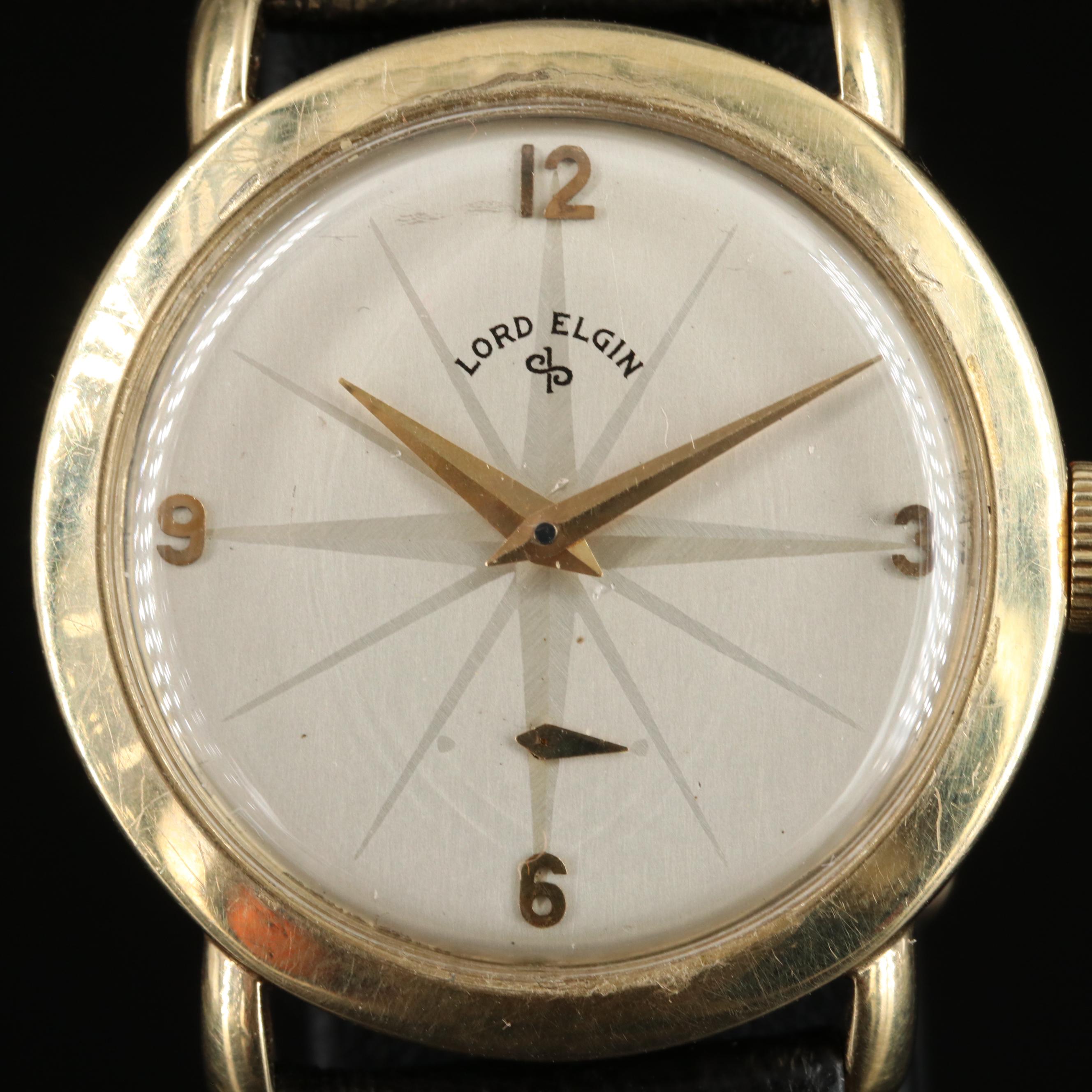 14K Lord Elgin Manual-Wind Vintage Watch