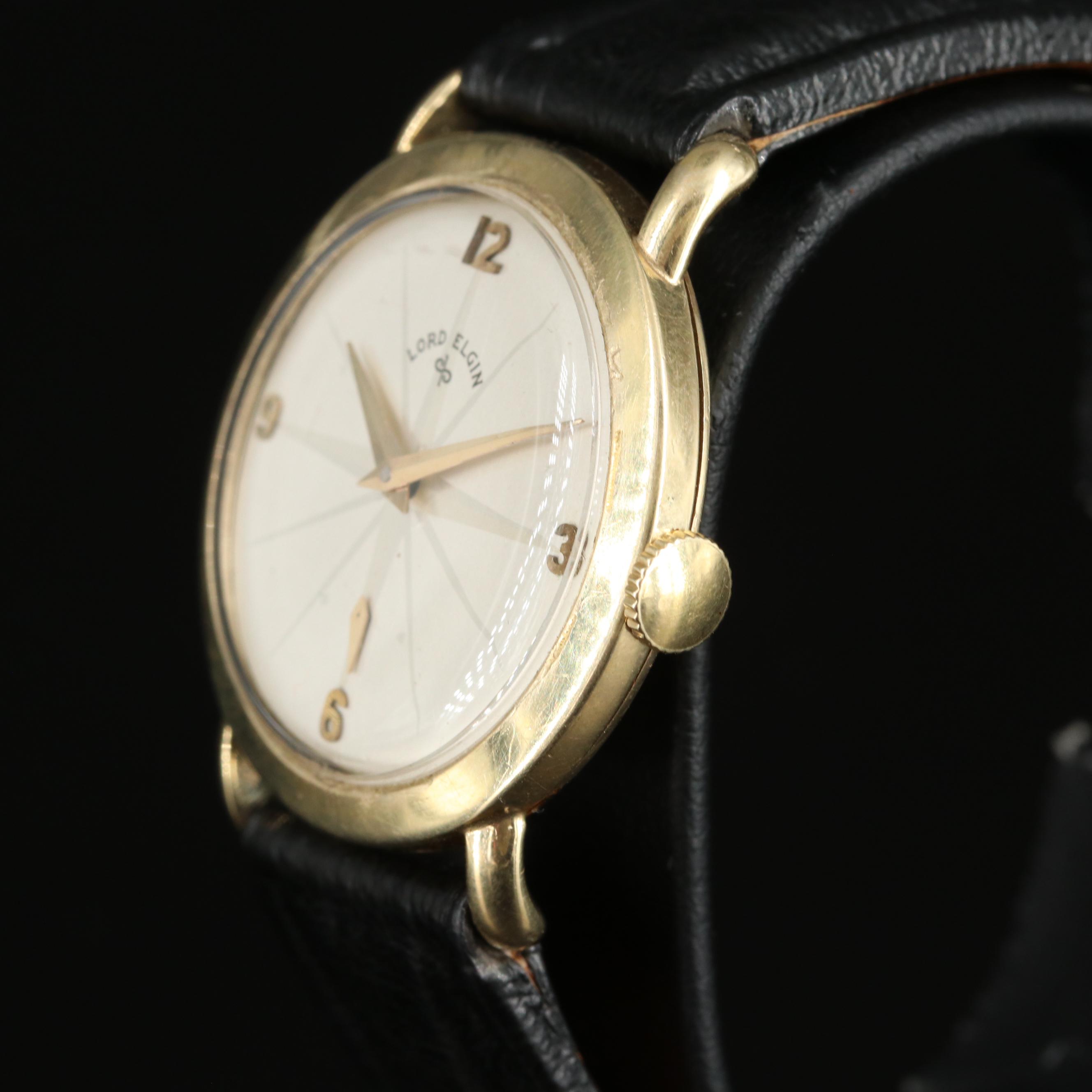 14K Lord Elgin Manual-Wind Vintage Watch