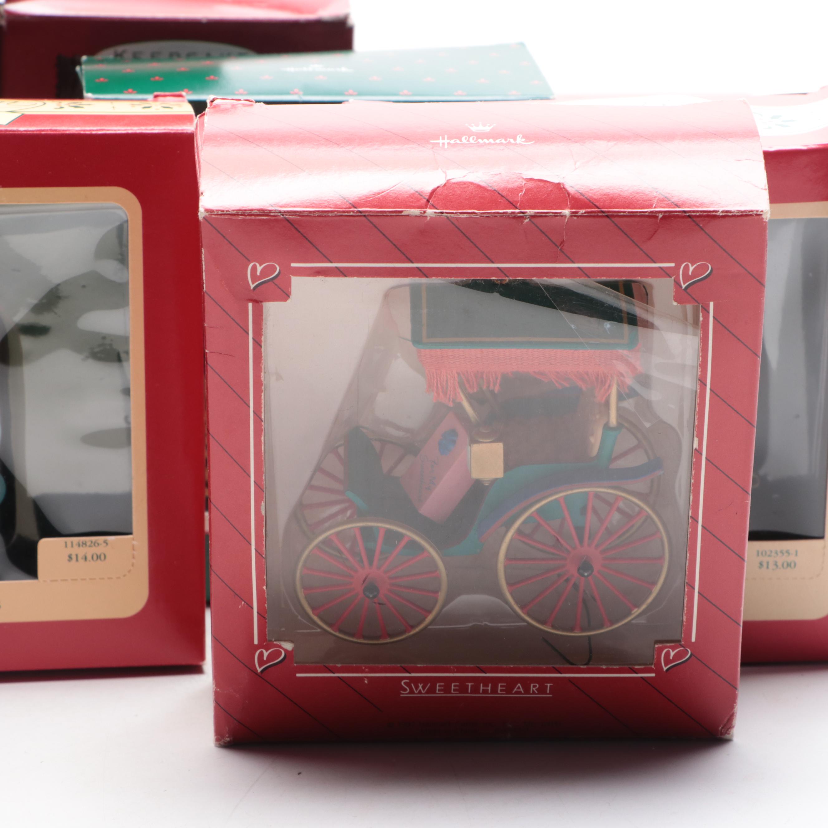 Anniversary Edition "Shopping with Santa" and More Hallmark Christmas Ornaments