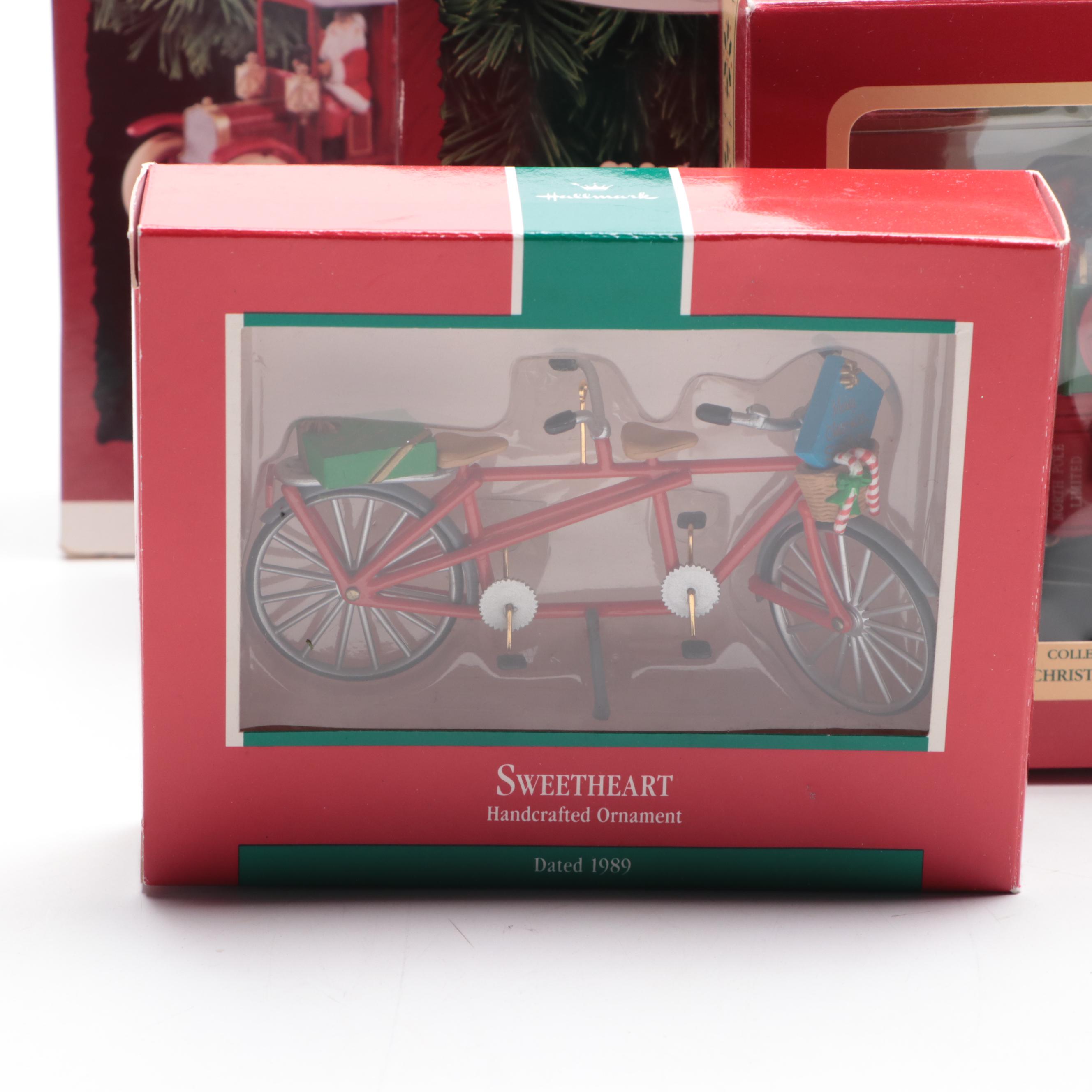 Anniversary Edition "Shopping with Santa" and More Hallmark Christmas Ornaments