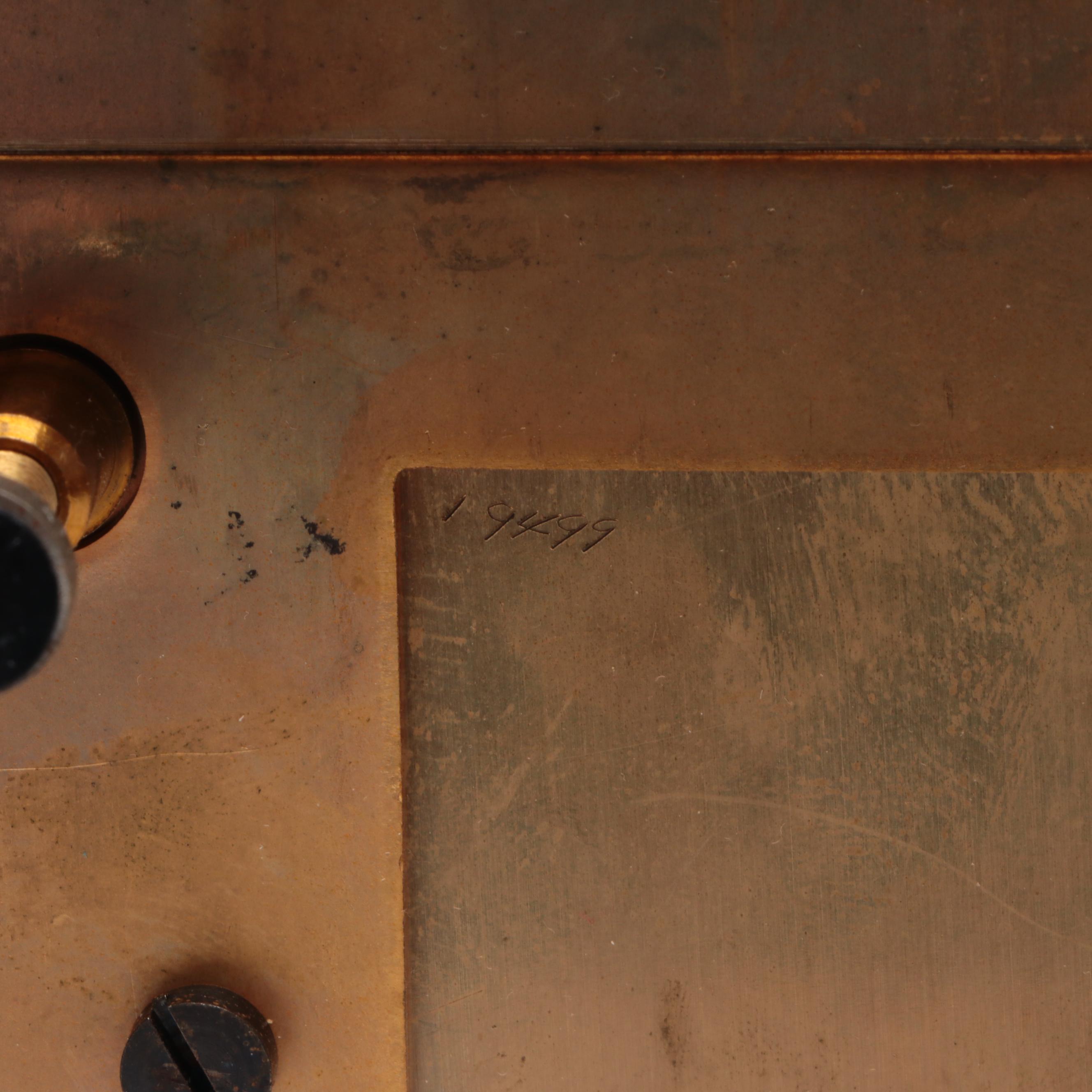 Jaeger-LeCoultre Atmos Swiss Brass and Glass Perpetual Motion Mantel Clock