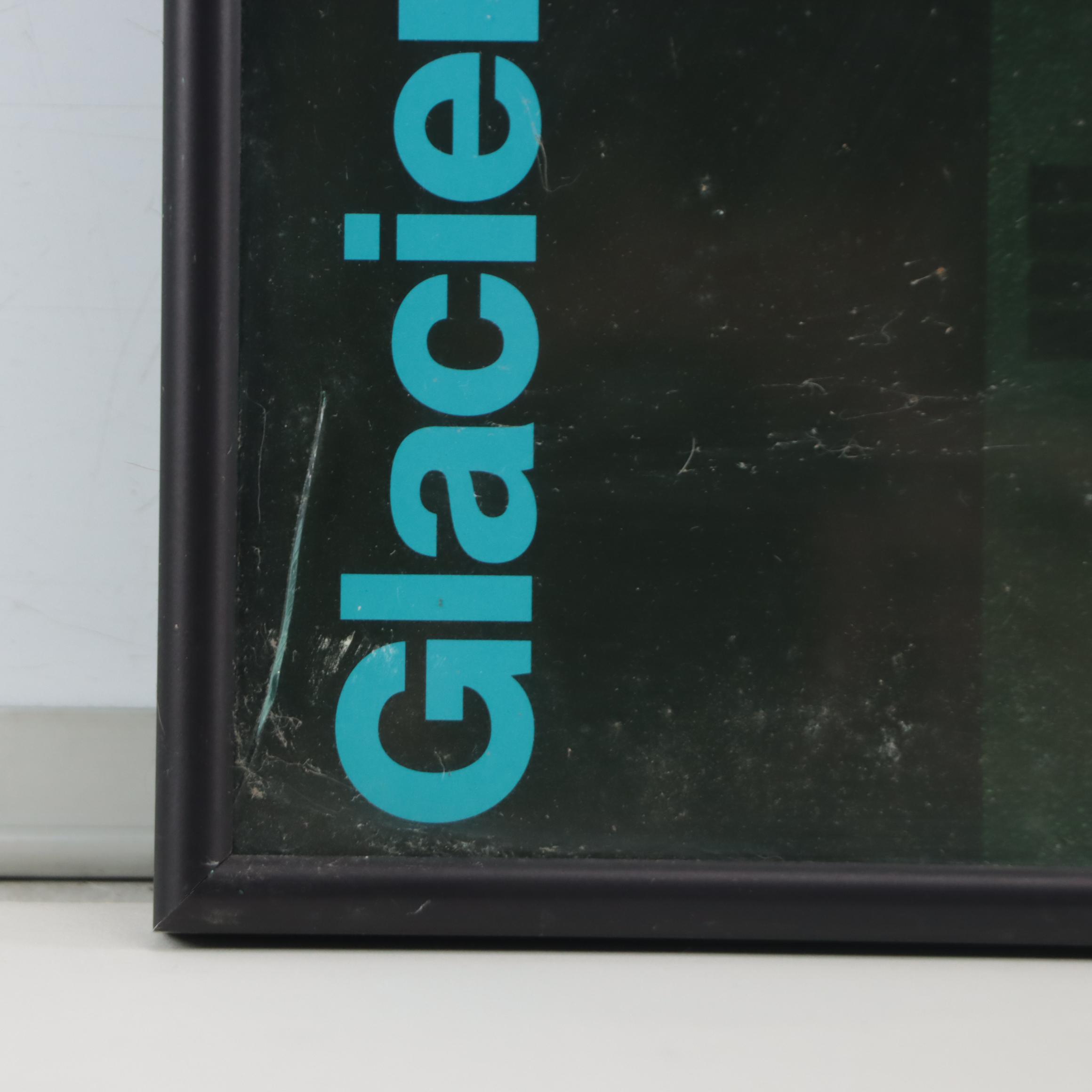 Offset Lithograph Poster After Charley Harper of "Glacier Bay, Alaska"