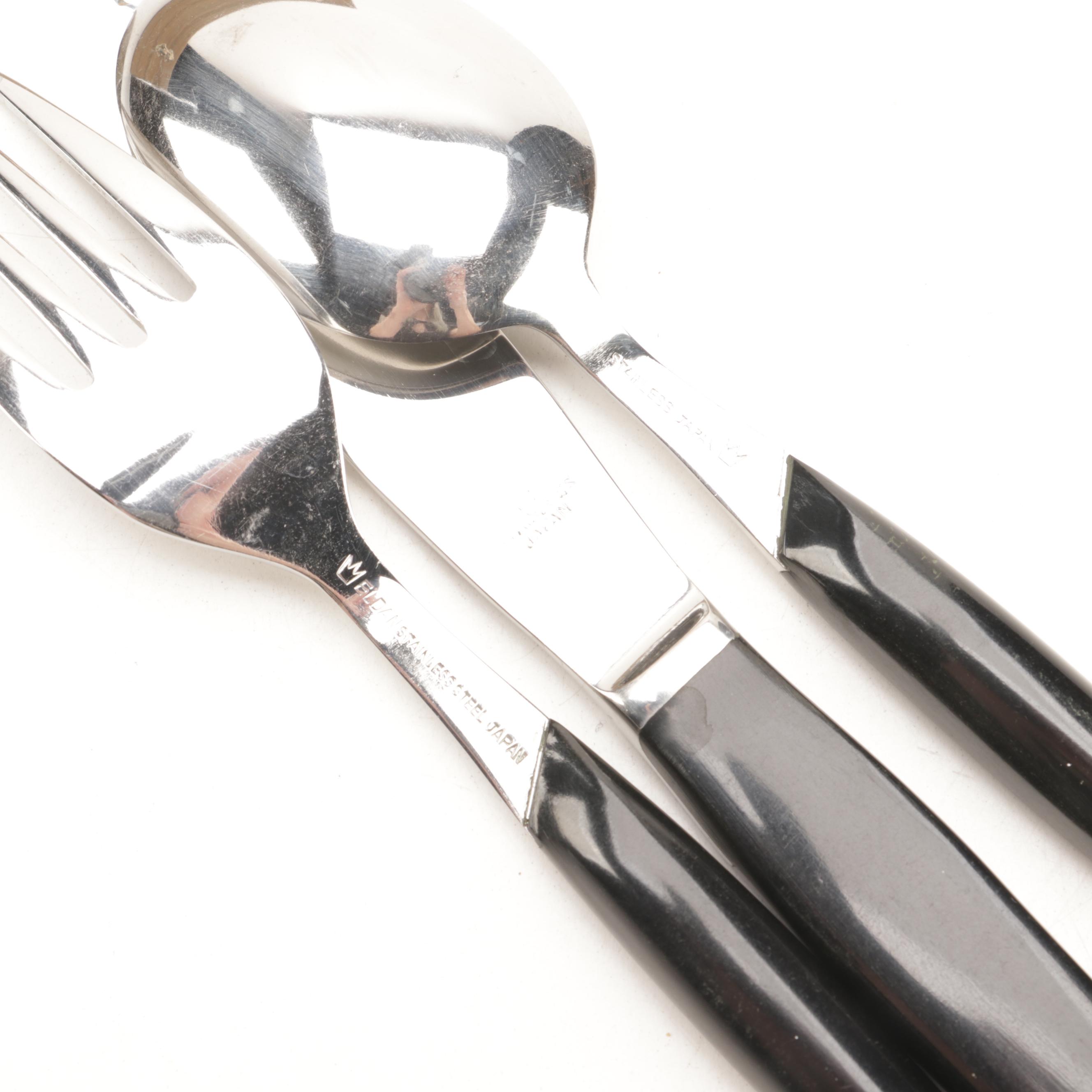 Eldan Stainless Steel Flatware, Mid to Late 20th Century