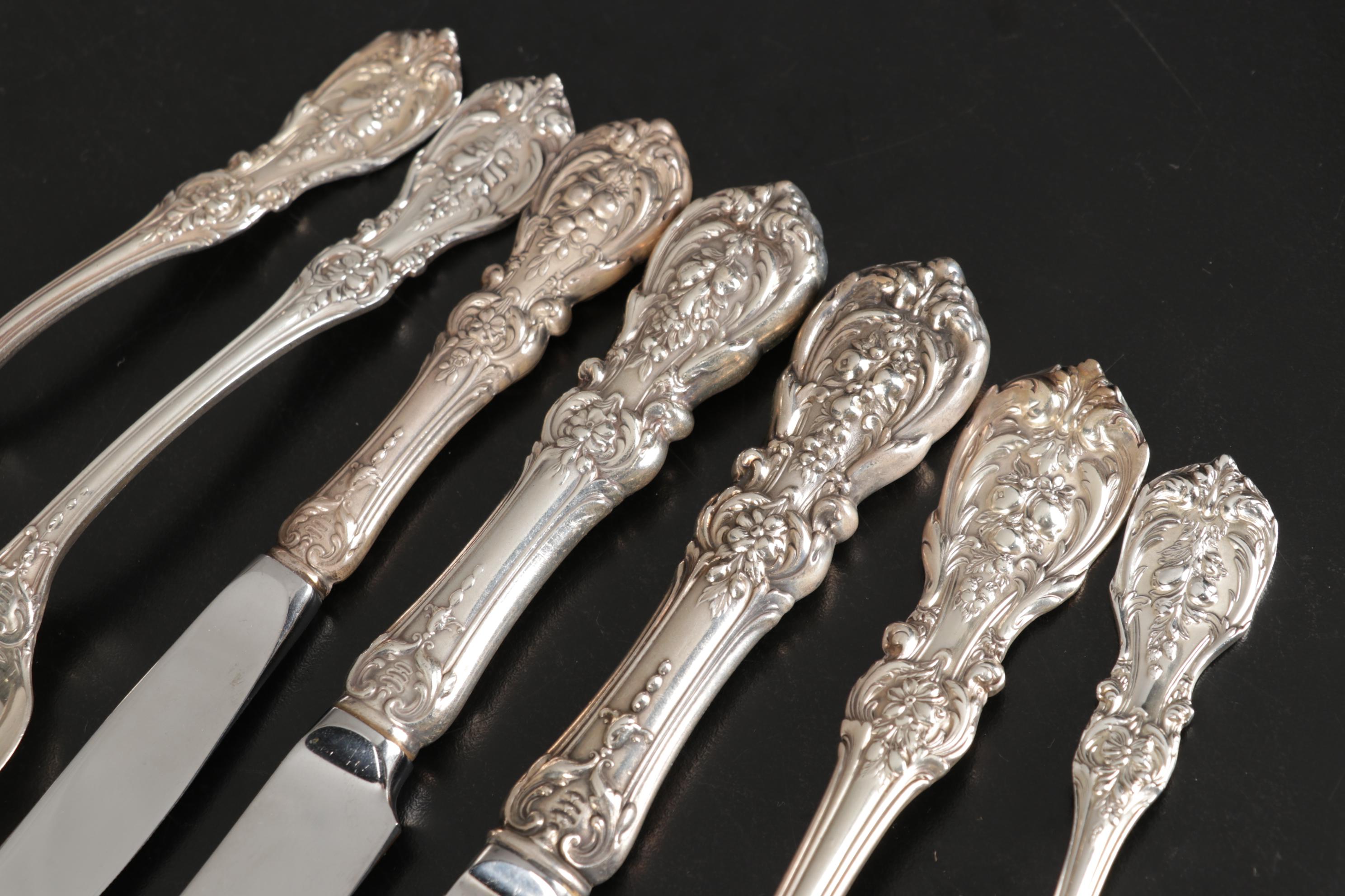 Reed & Barton Sterling "Francis I" Service for Eight, 1950-2019