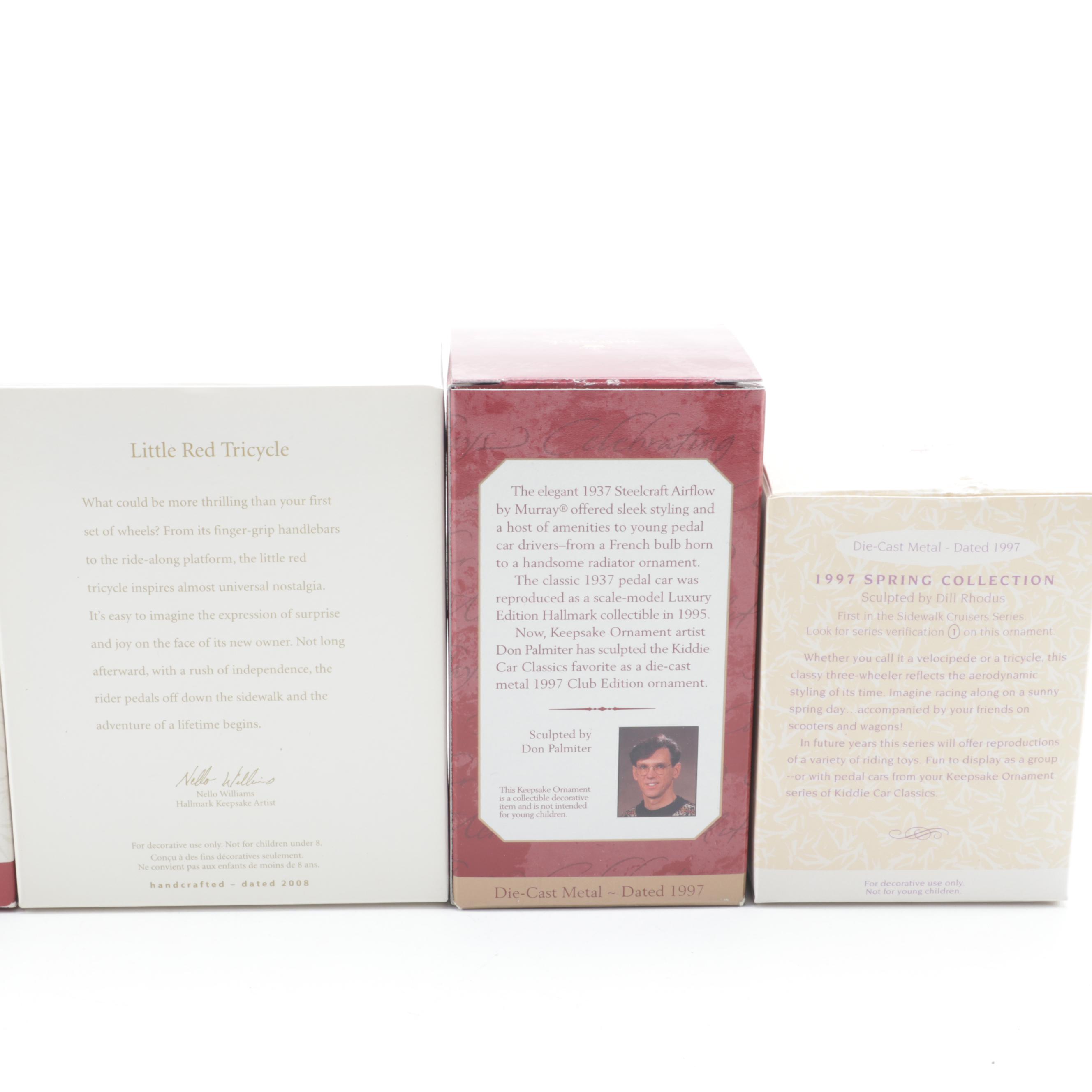 Hallmarks Collector's Series Ornaments with More Christmas Tree Ornaments