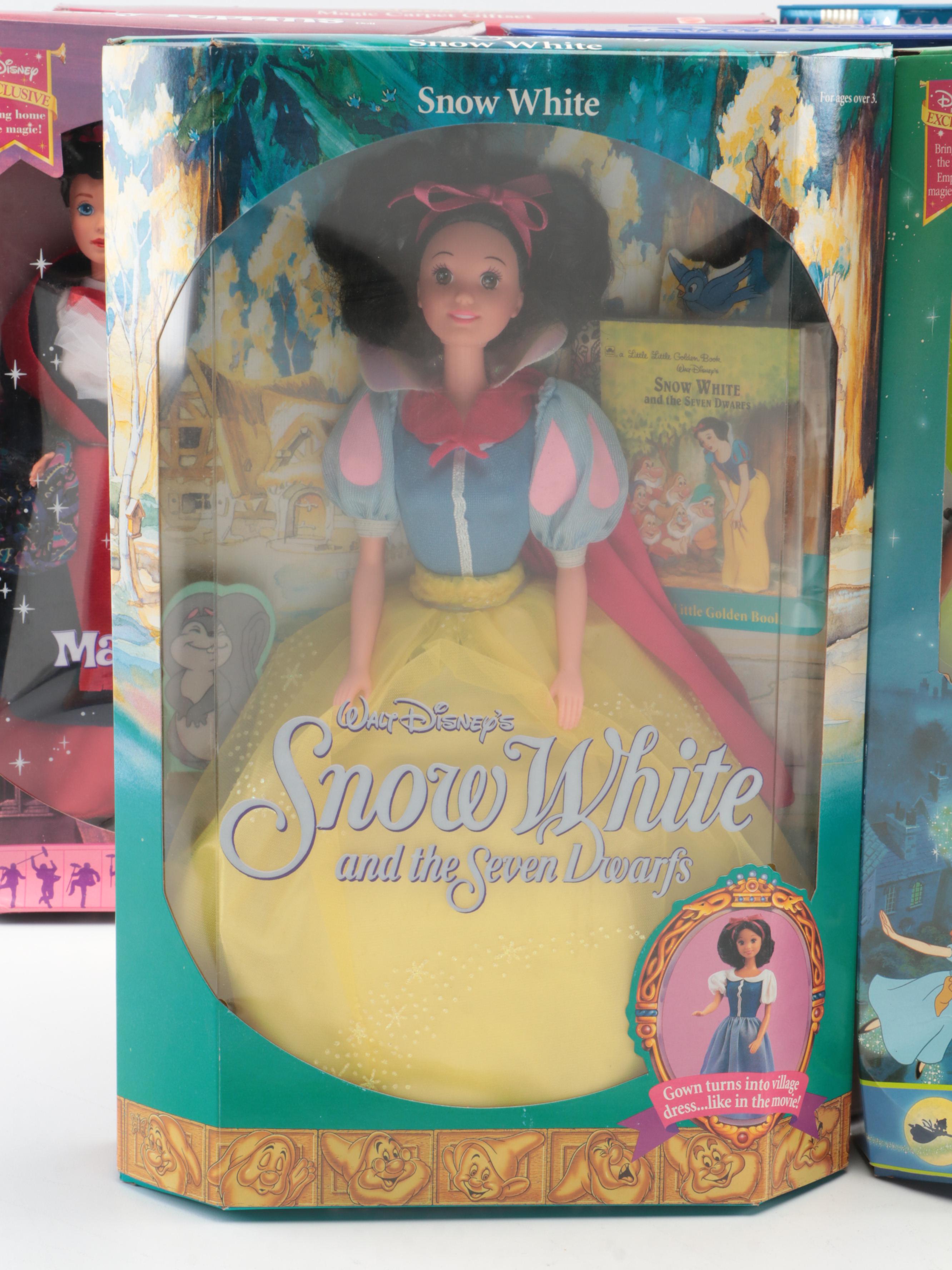 Mattel "Snow White" and Other Disney Character Dolls