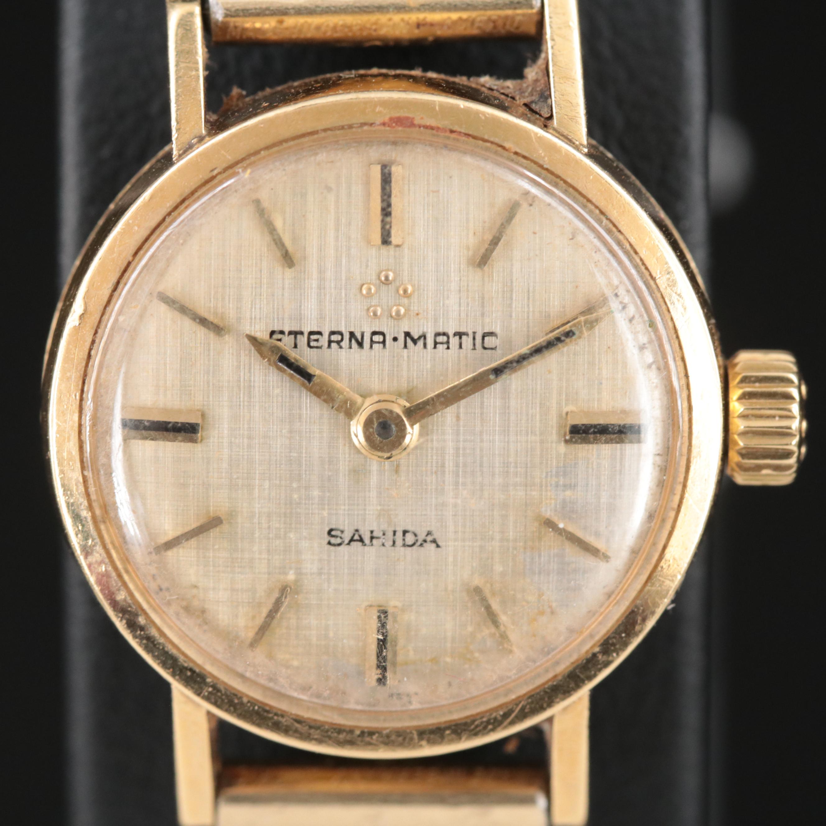 18K Eterna Eternamatic Vintage Automatic Watch