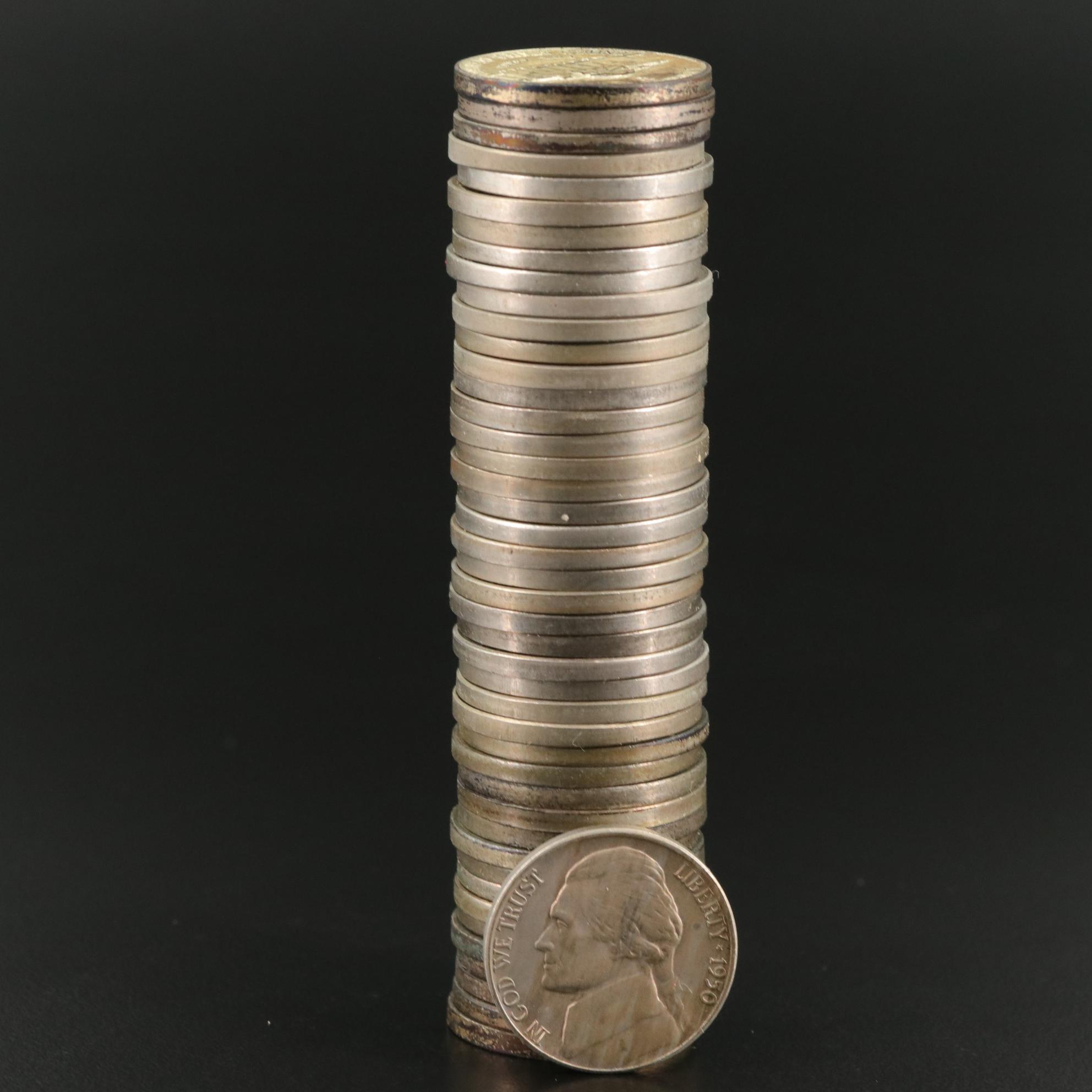 Group of over 100 American Nickels